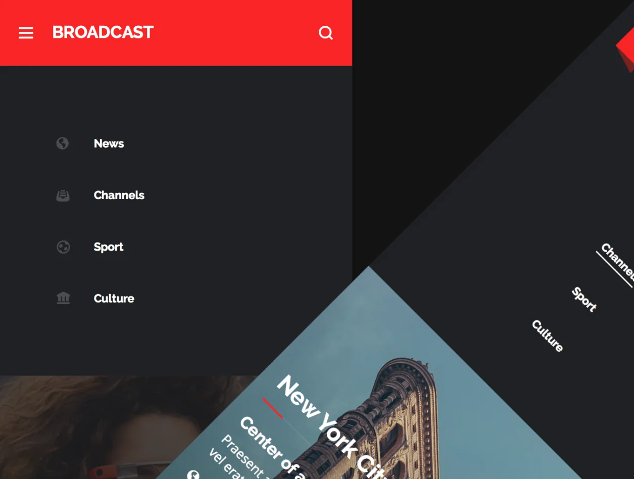 Broadcast Mobile UI Kit 5