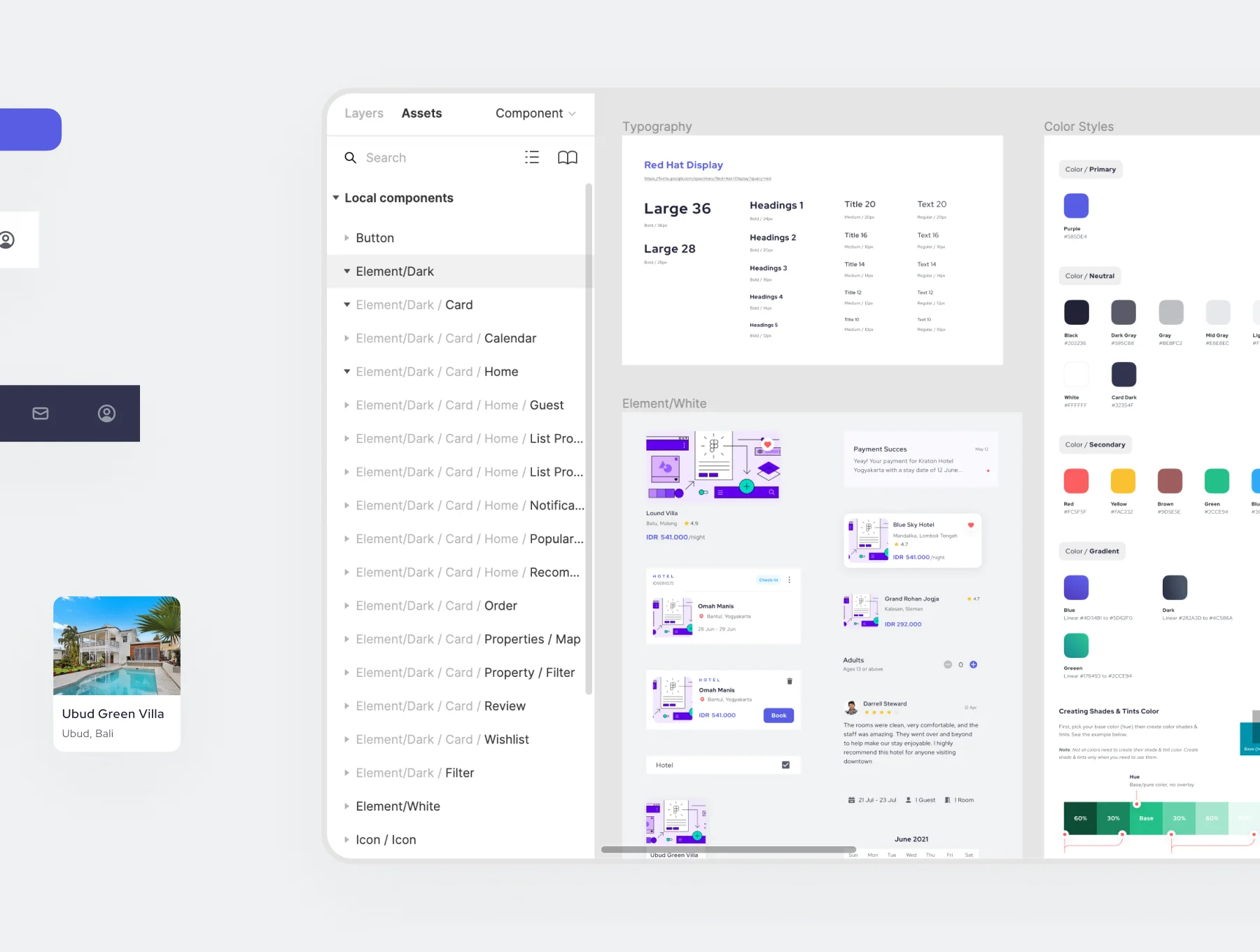 Broom - Hotel Airbnb Guesthouse Booking Mobile App UI Kit 4