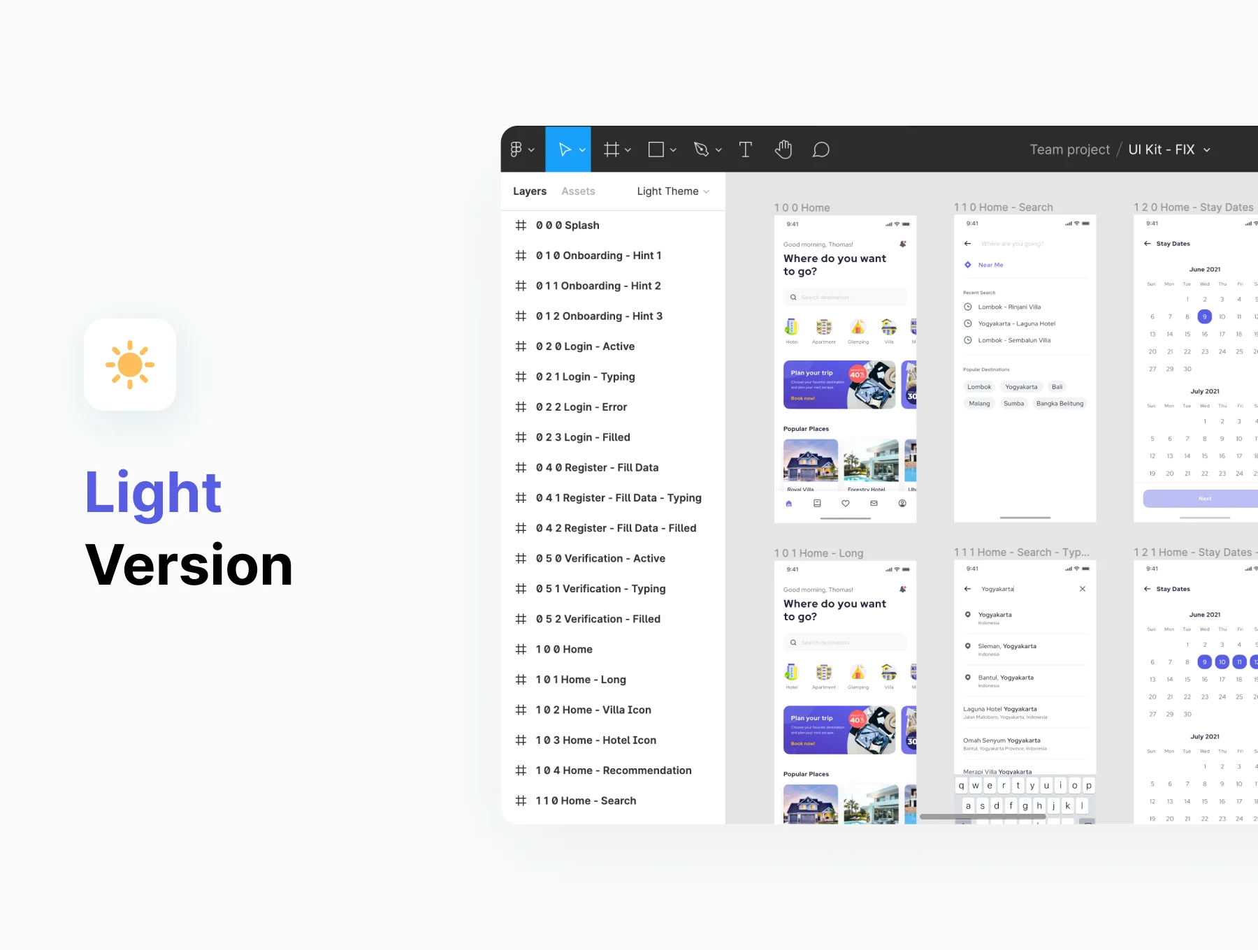 Broom - Hotel Airbnb Guesthouse Booking Mobile App UI Kit 7