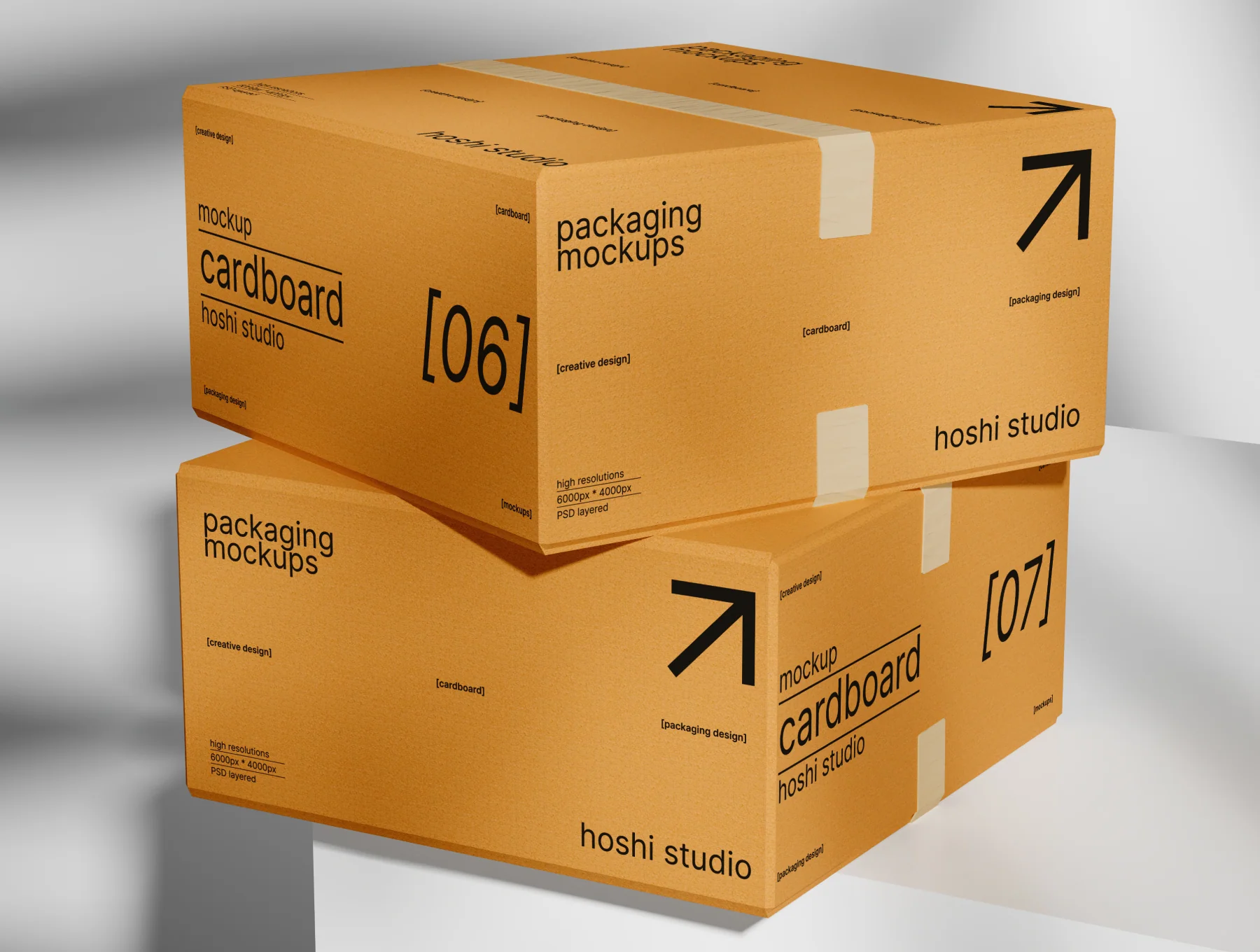 Brown Cardboard Mockups 7