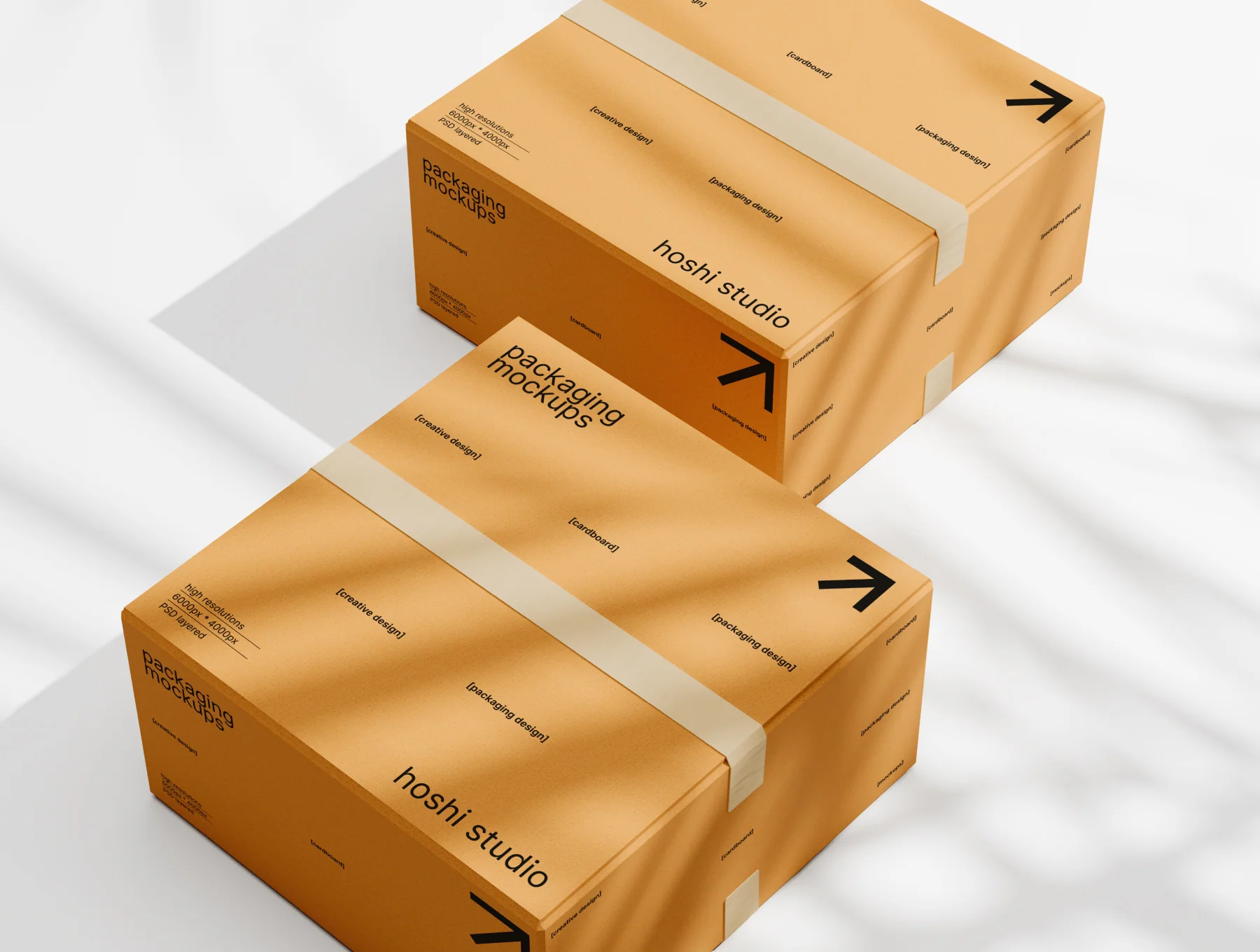 Brown Cardboard Mockups 8