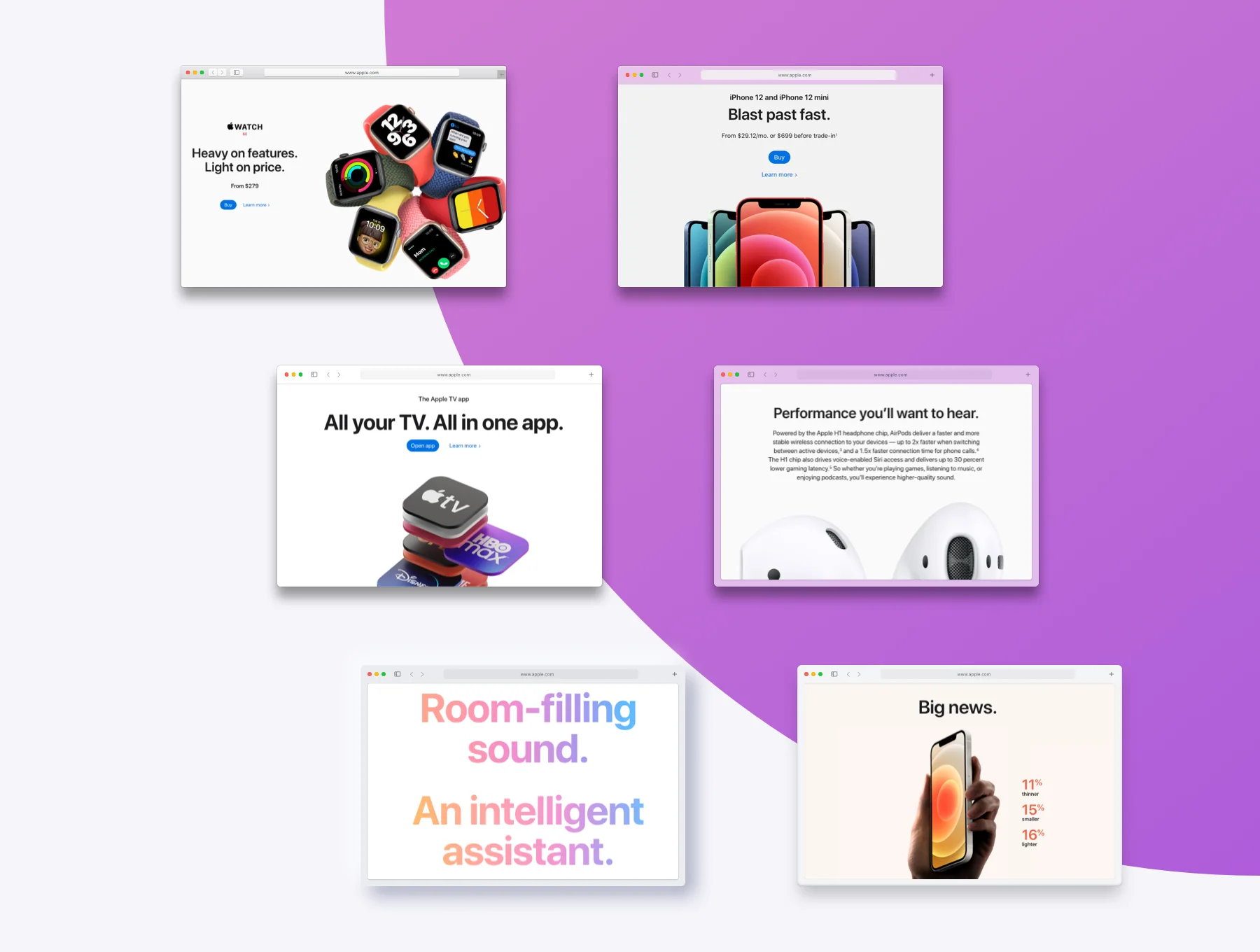 Browser Frames Mockups 3