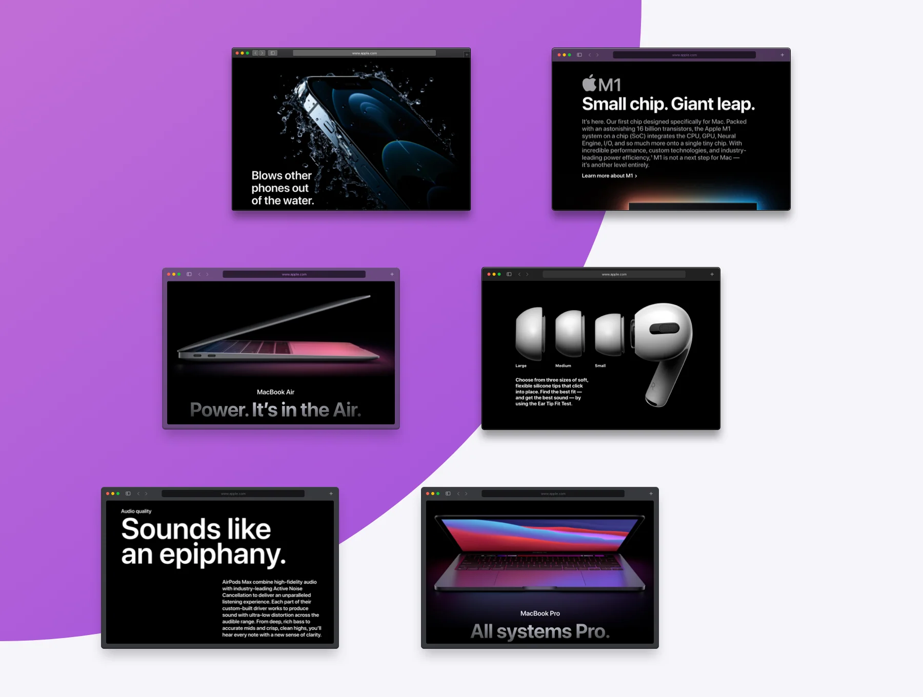 Browser Frames Mockups 4