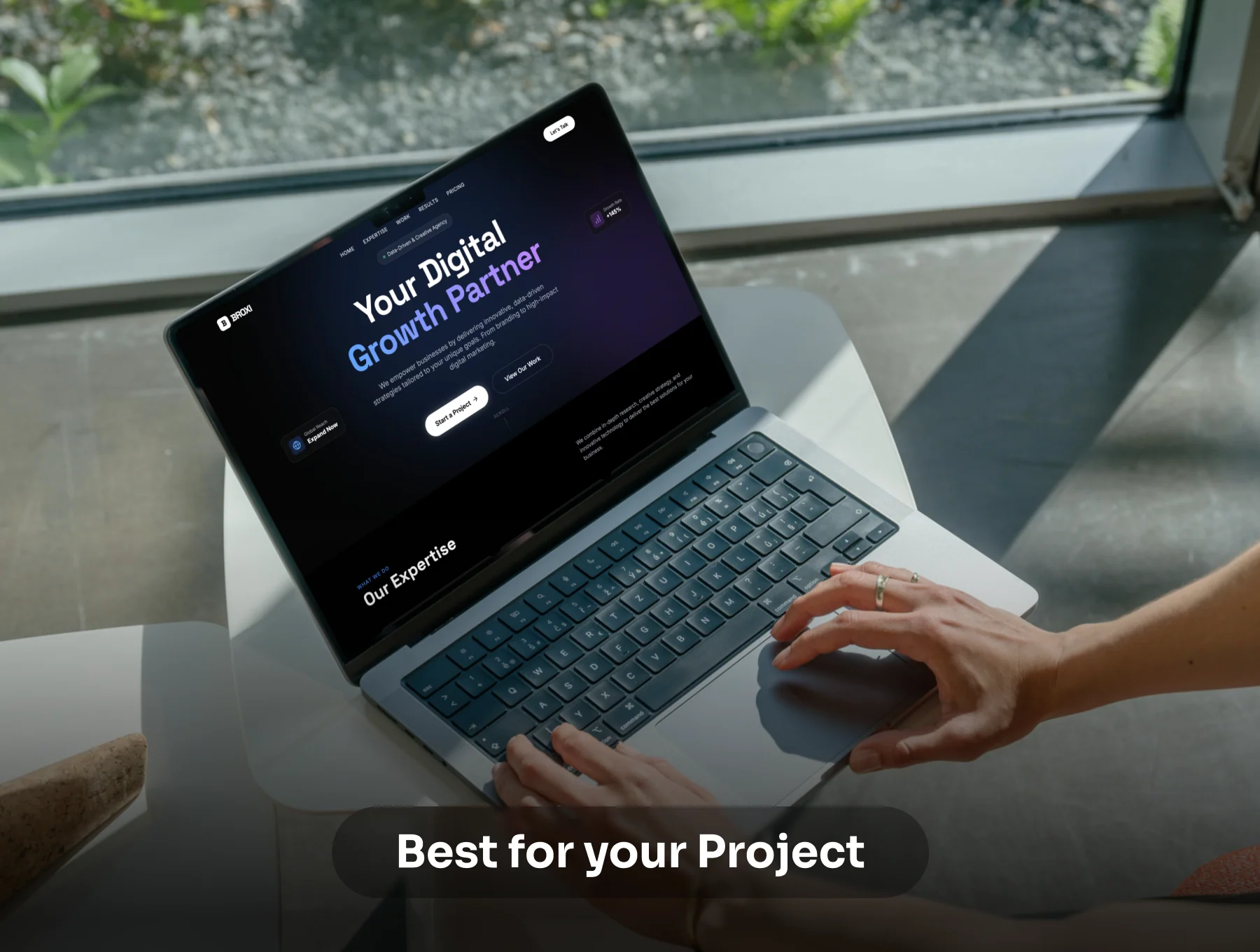 BROXI - Digital Creative Agency Website 5