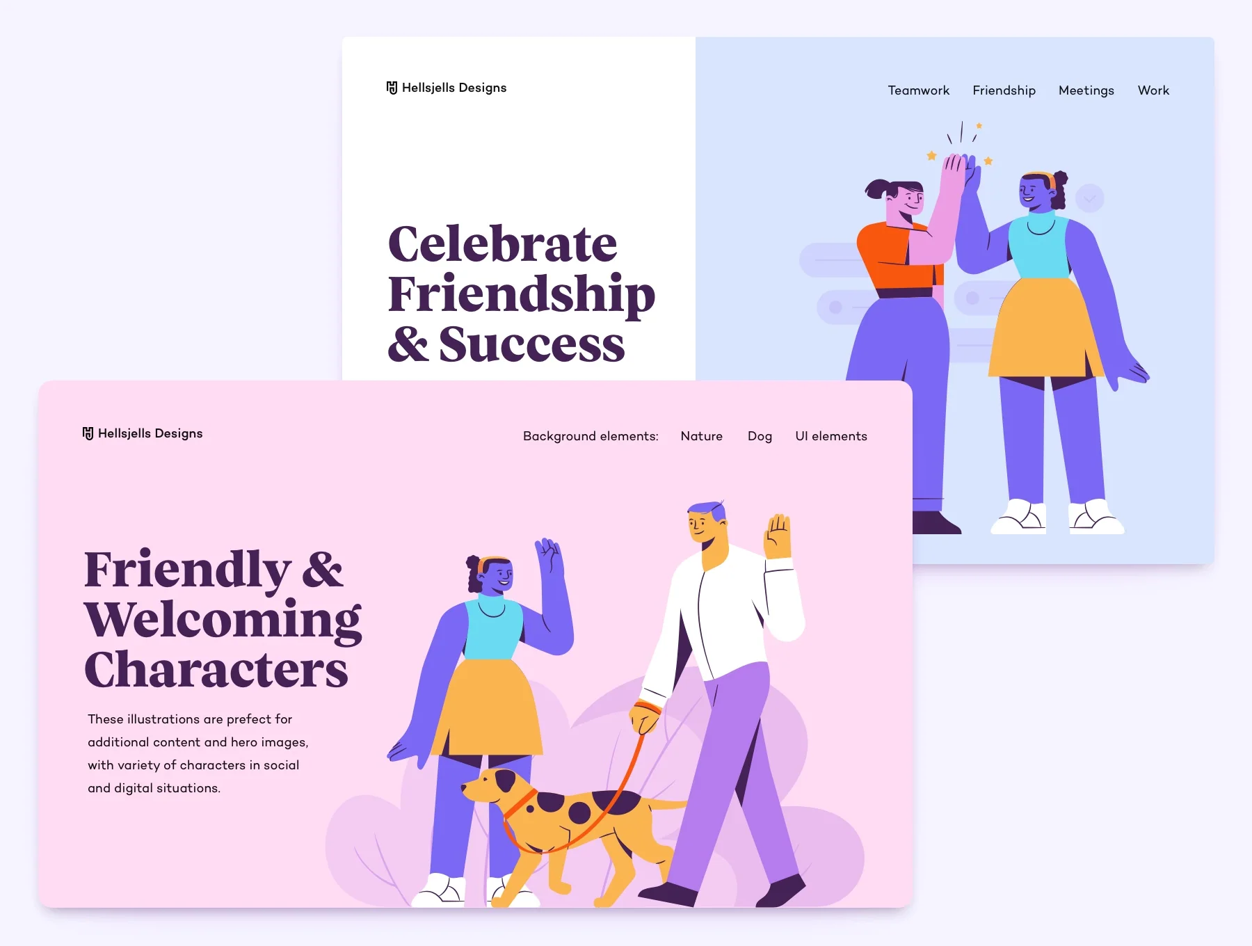 Buddis - Social E-commerce & Lifestyle Illustration Kit 5