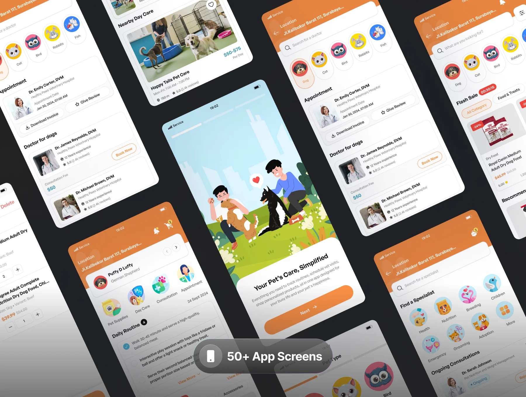 BuddyCare - Pet Care Apps UI Kit 4