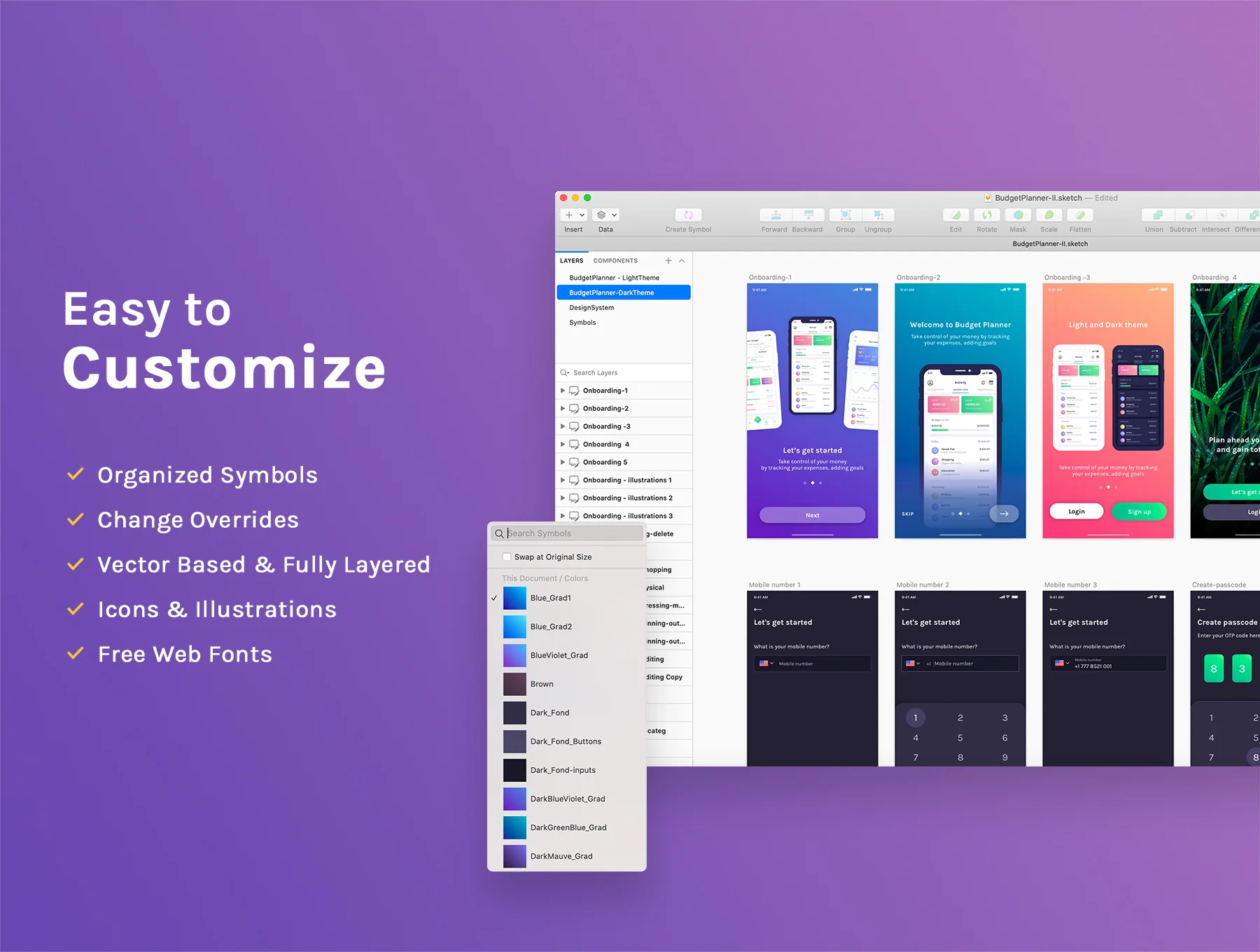Budget Planner Mobile UI Kit 2.0 3