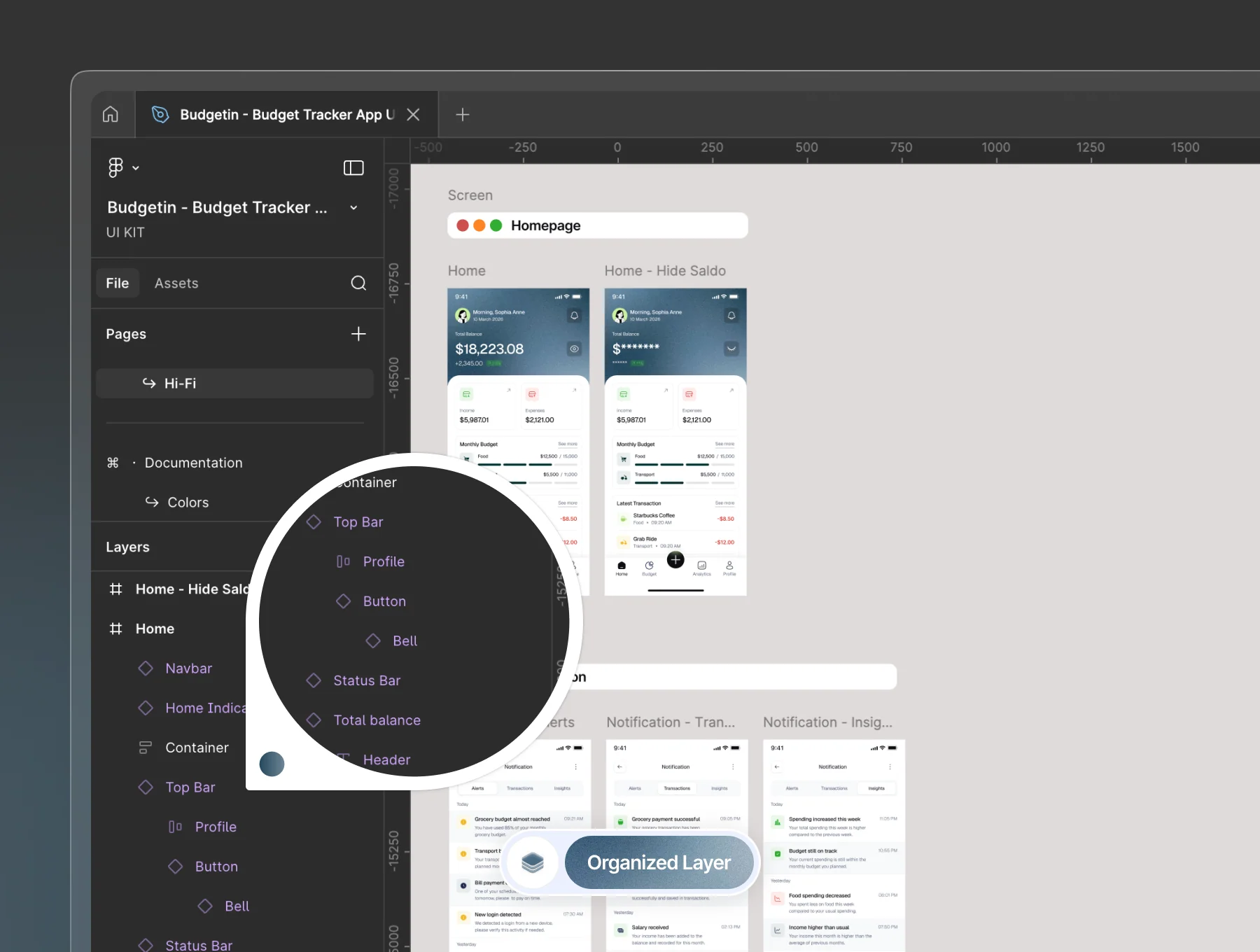 Budgetin - Budget Tracker App UI KIT 4