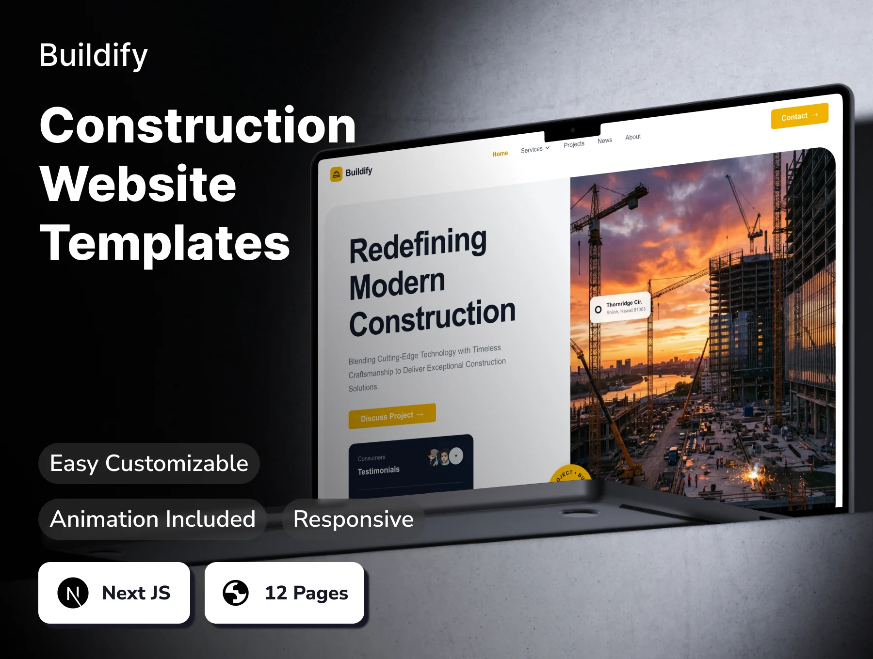 Buildify - Construction Website Templates