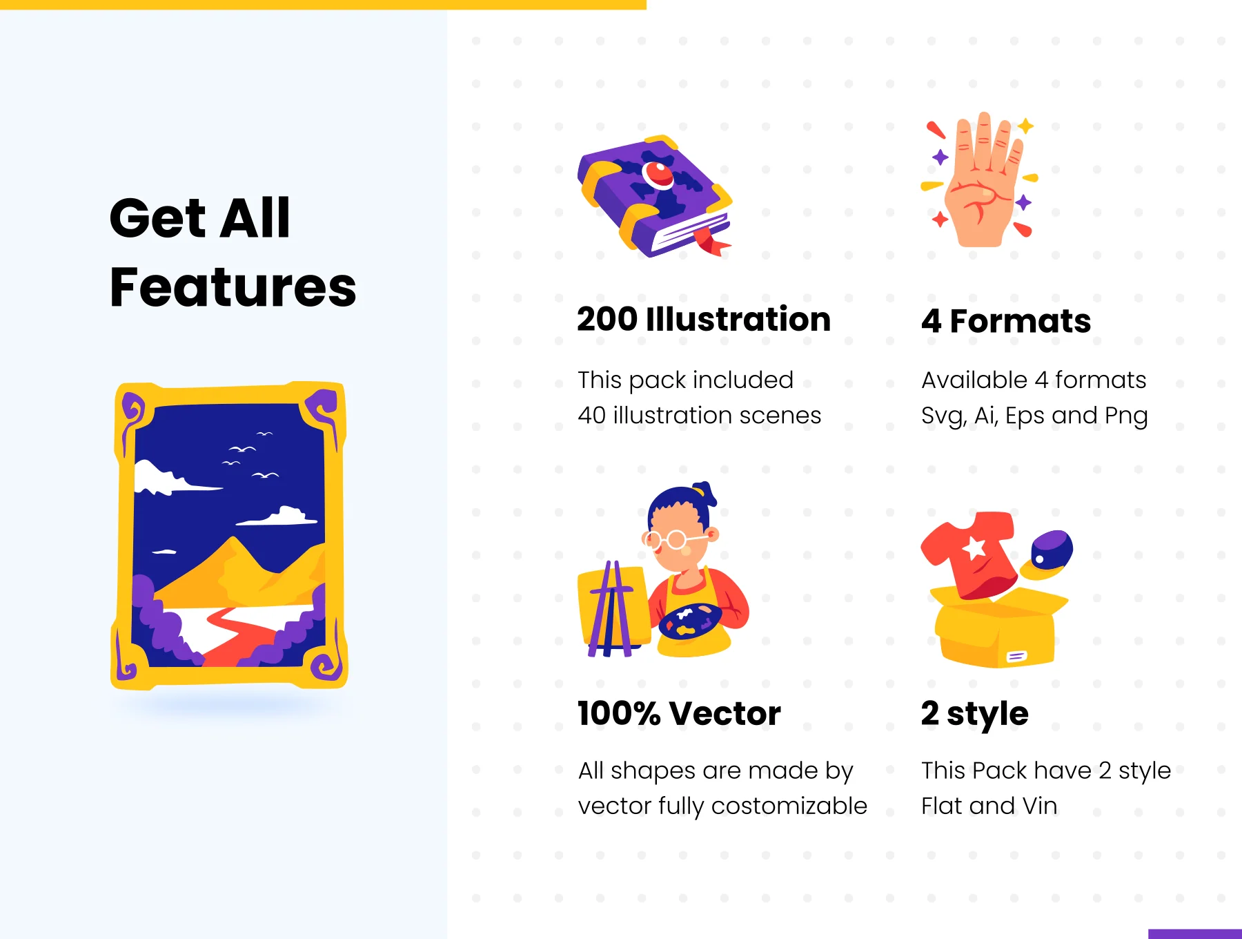 Bukeicon 2.0 series Vol1 - Illustration pack 2