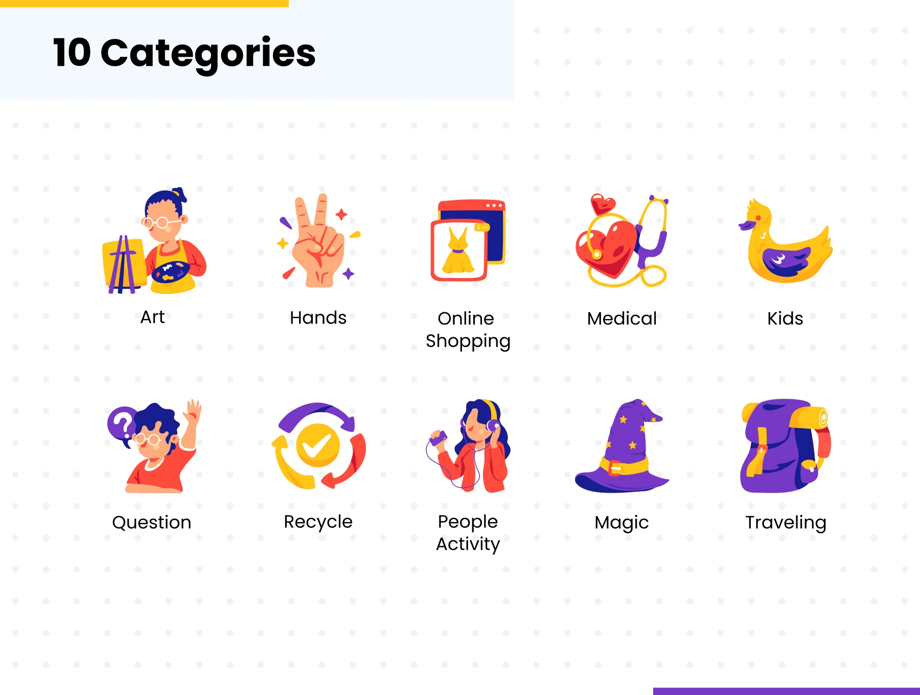 Bukeicon 2.0 series Vol1 - Illustration pack 3