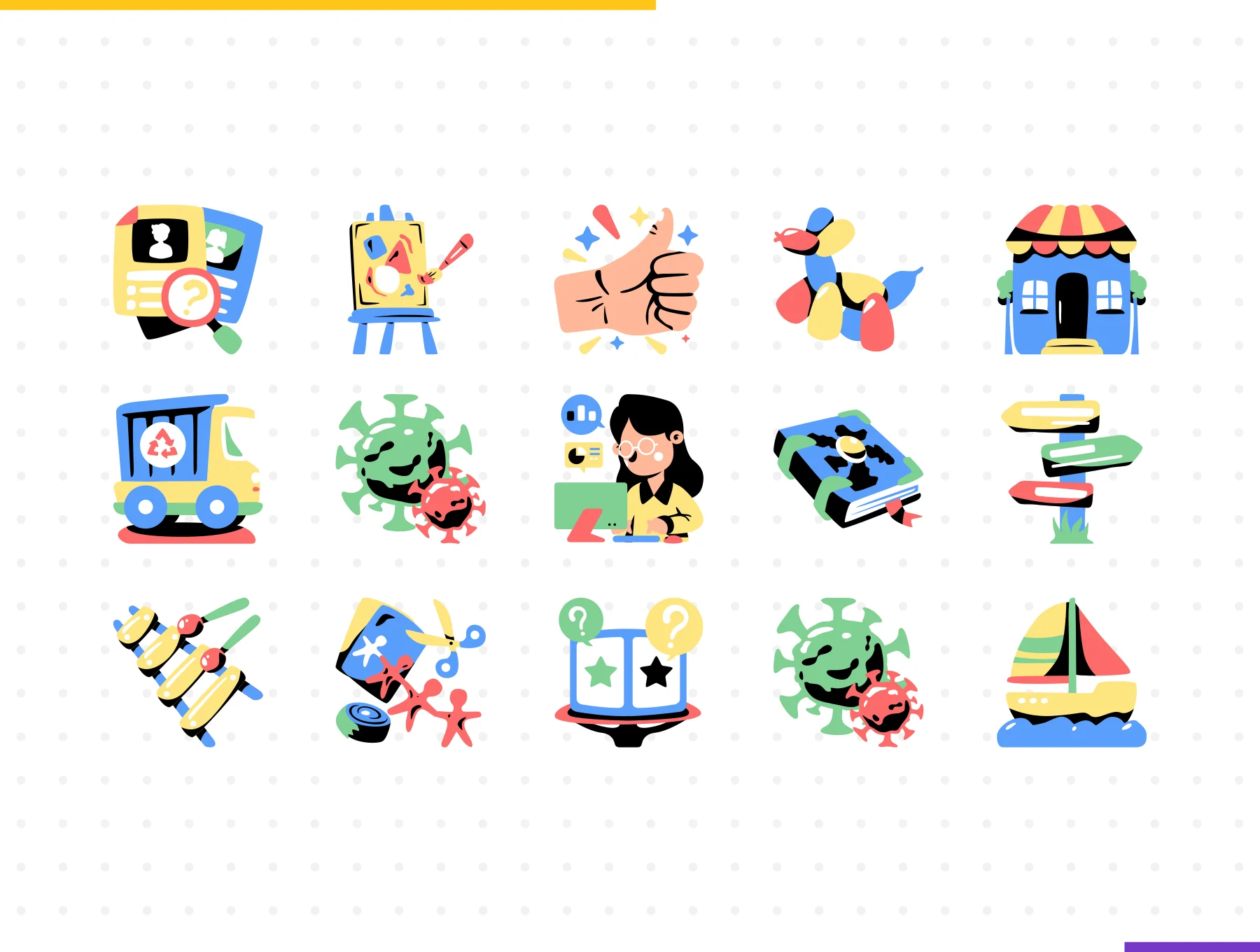 Bukeicon 2.0 series Vol1 - Illustration pack 5