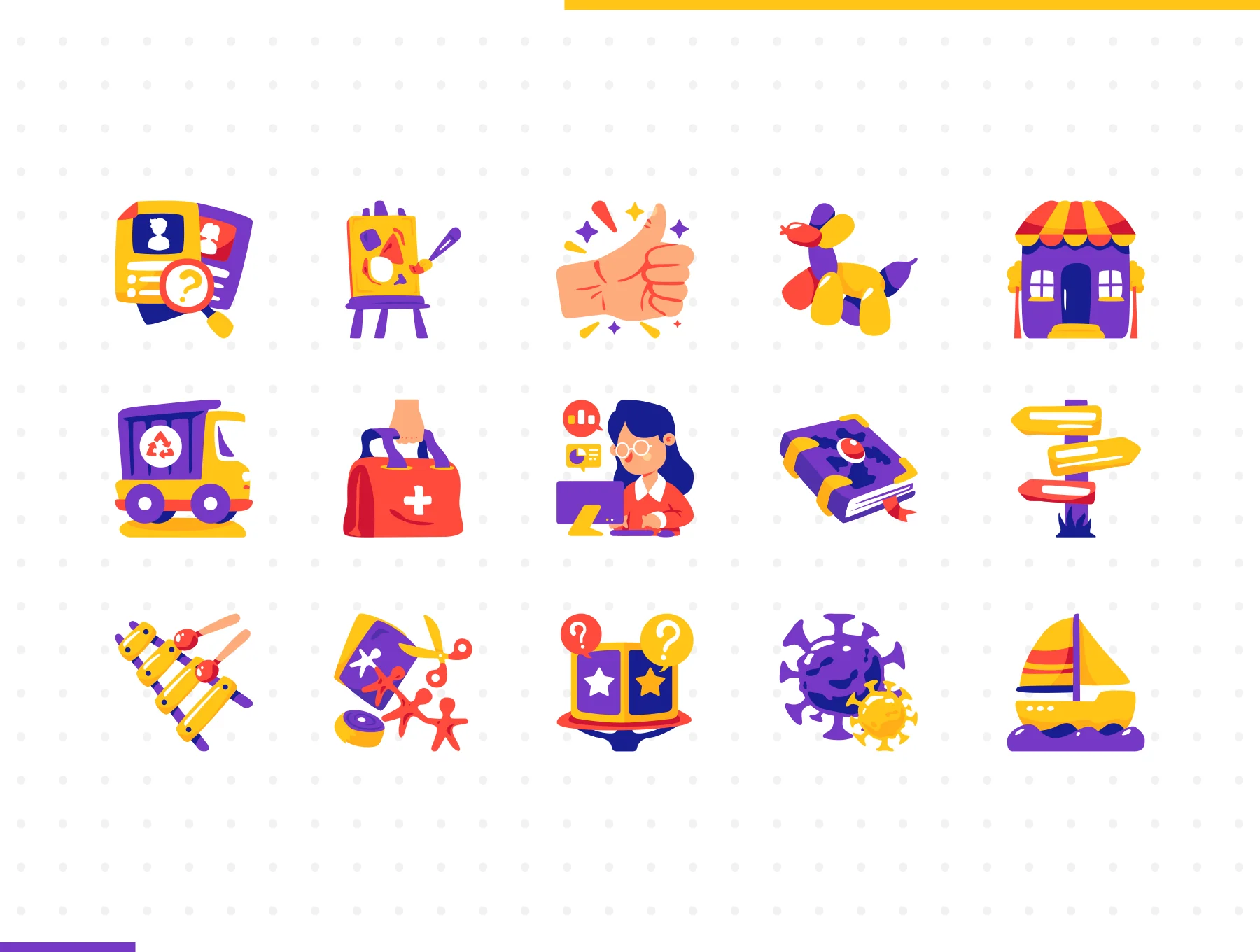 Bukeicon 2.0 series Vol1 - Illustration pack 6