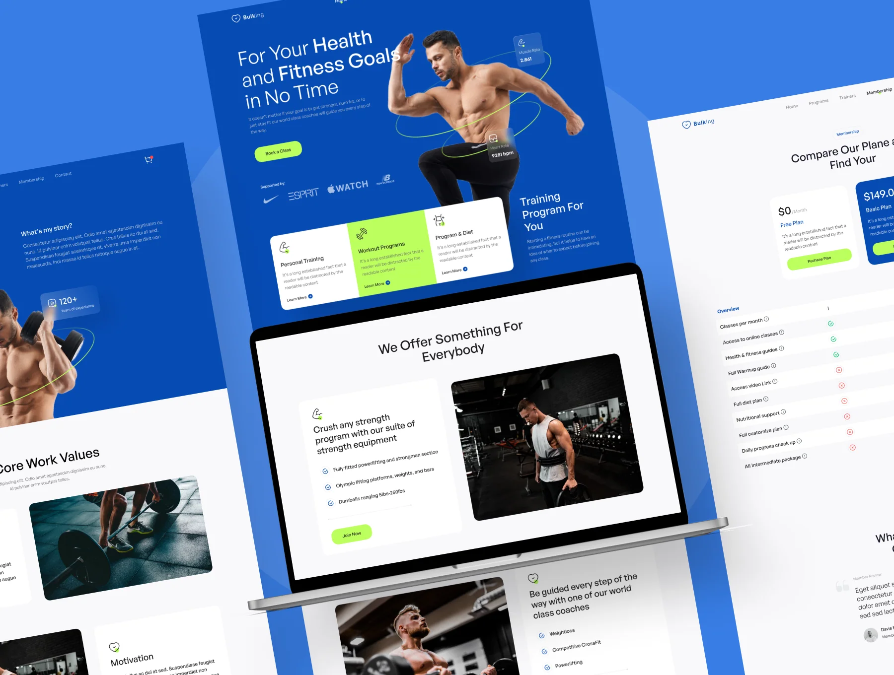 Bulking - Workout Web Templates 7