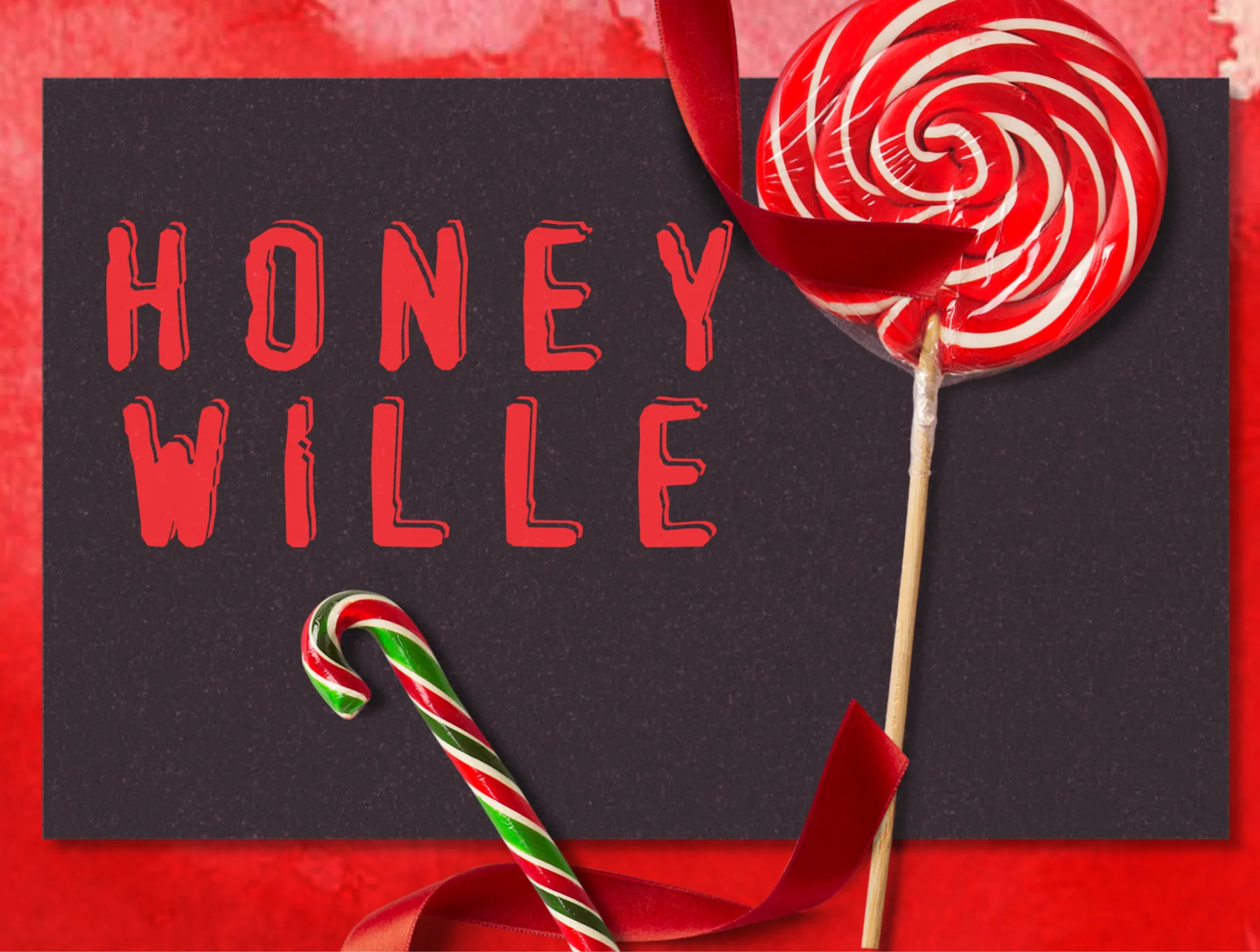 Bullseye - vintage font in 3 version 7