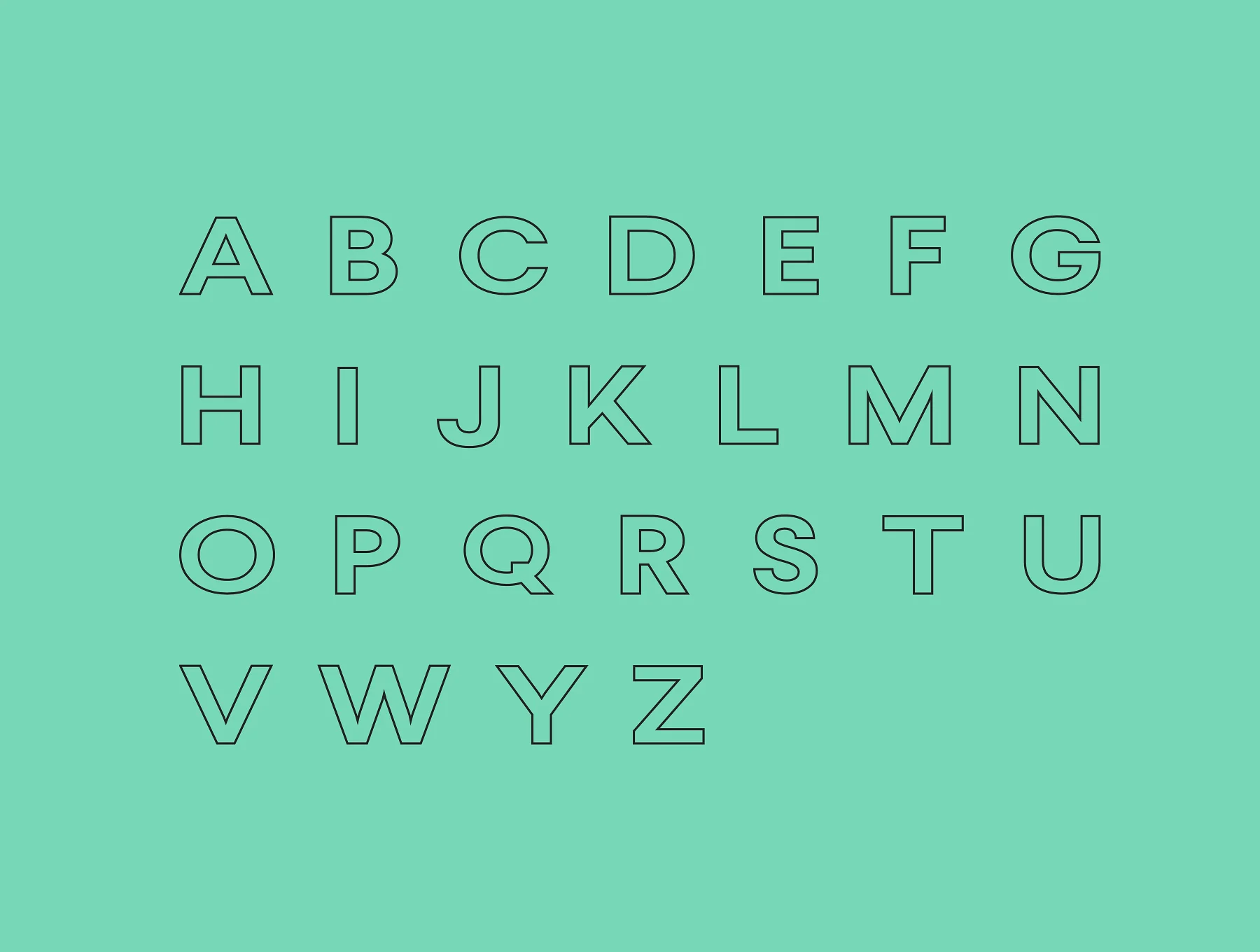 Bulta Typeface 3