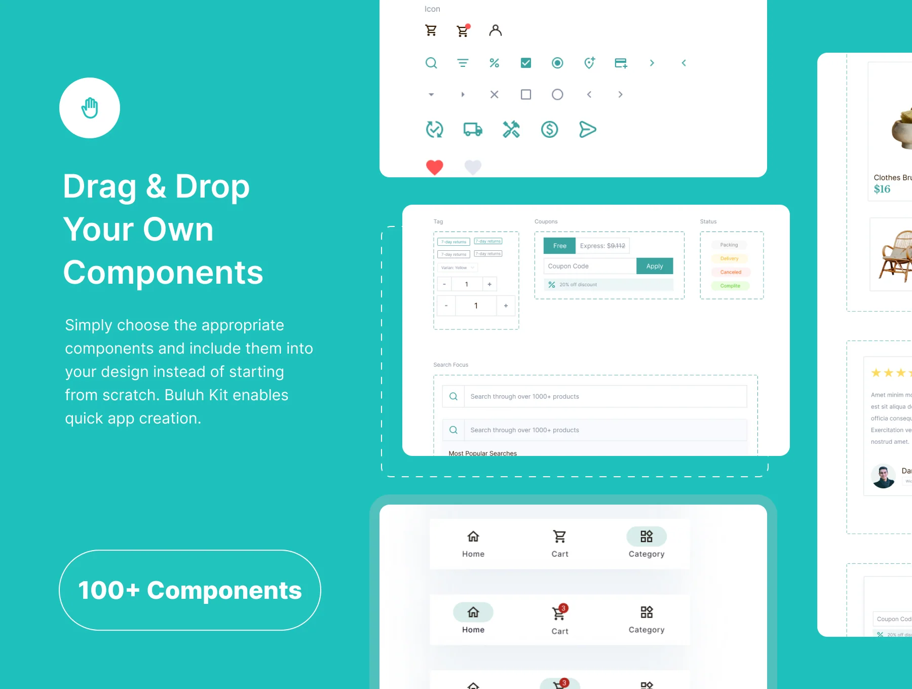 Buluh - Furniture Shop Mobile App UI Kit 4
