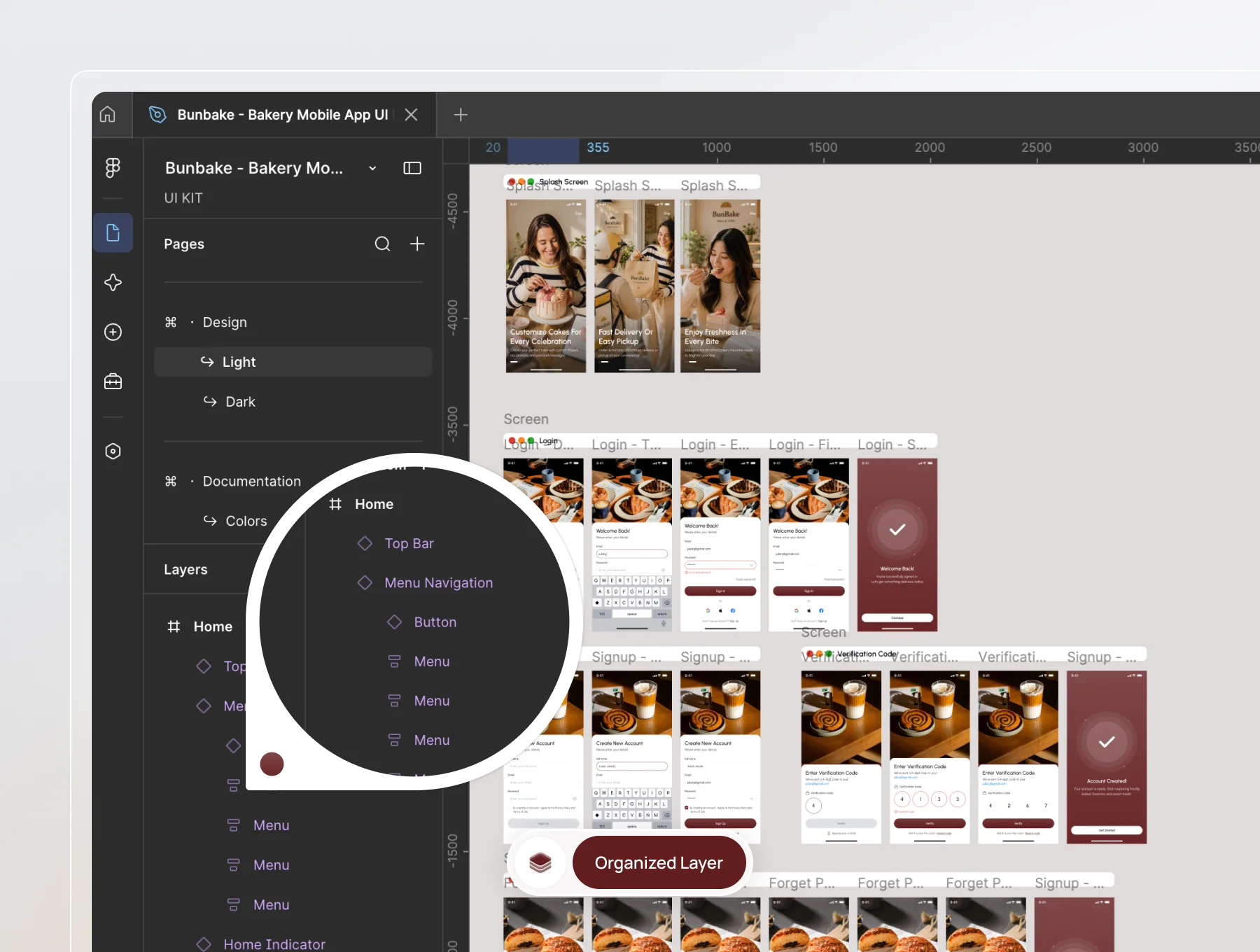 Bunbake - Bakery Mobile App UI Kit 3
