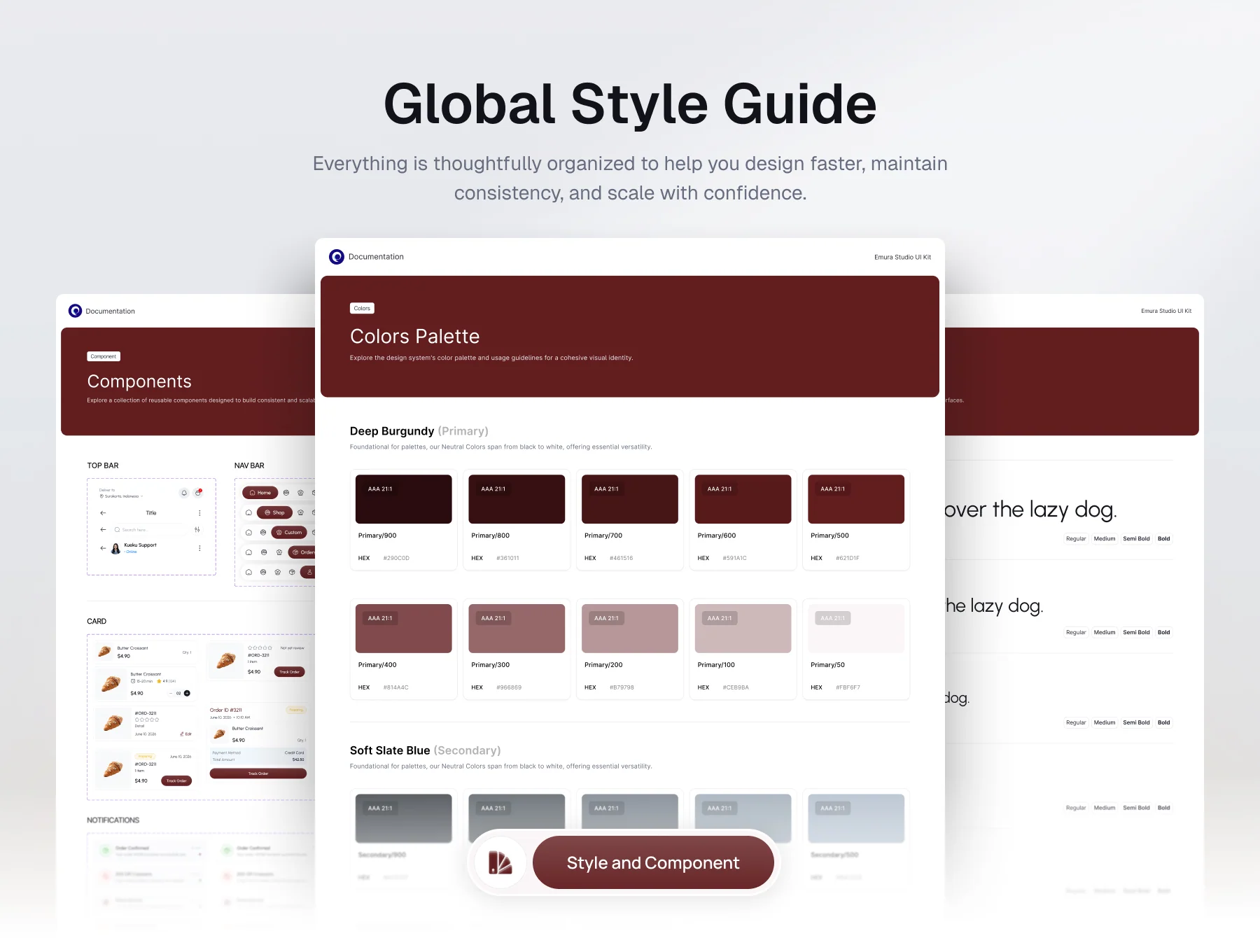 Bunbake - Bakery Mobile App UI Kit 4