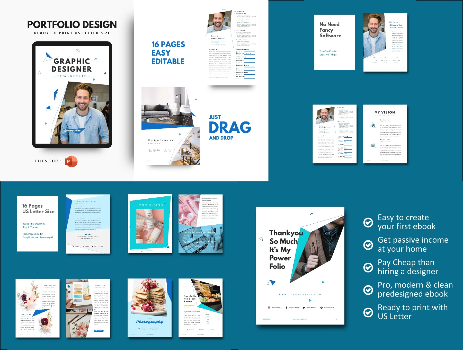 Bundle 32 eBooks PowerPoint Presentation Vertical 10
