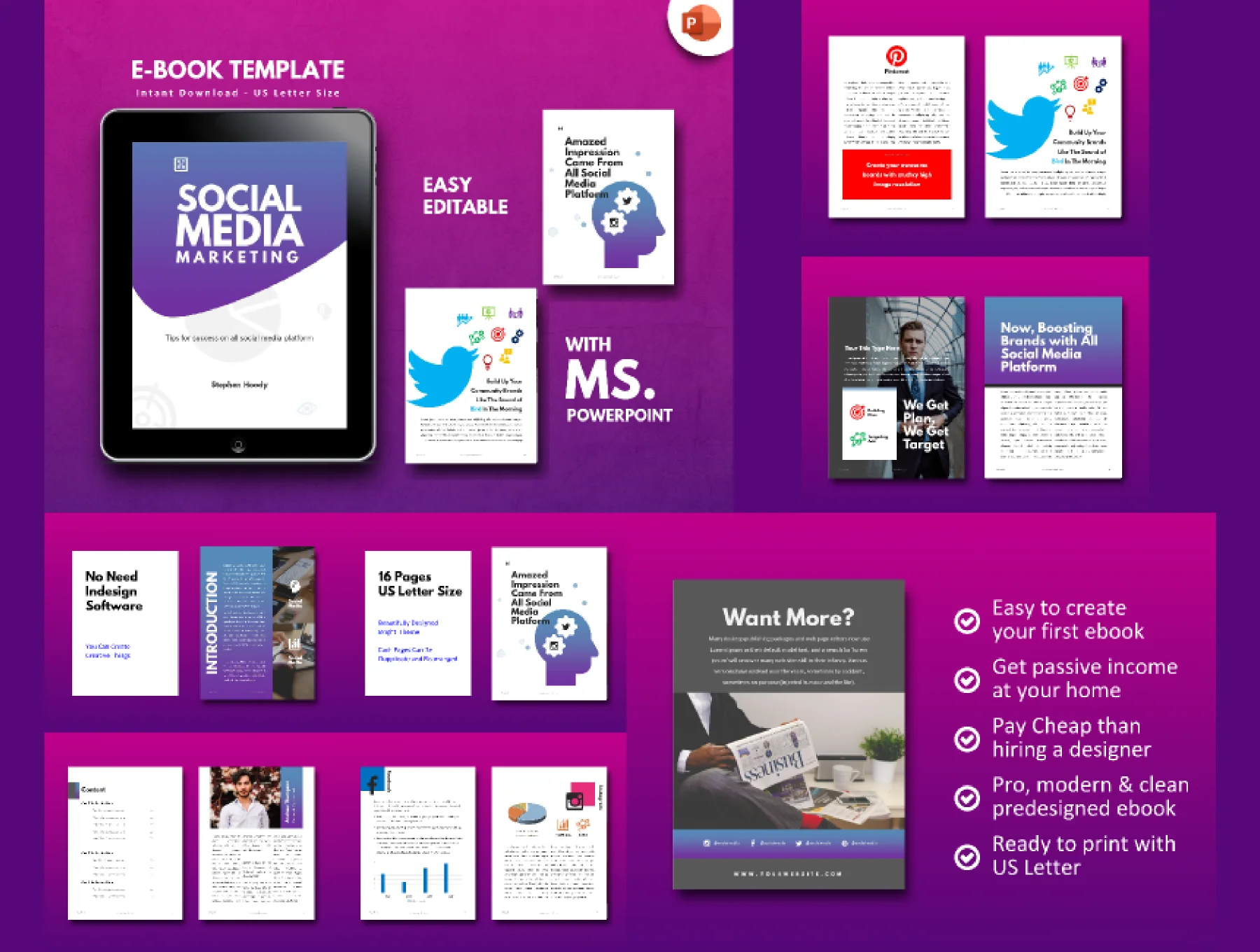 Bundle 32 eBooks PowerPoint Presentation Vertical 21