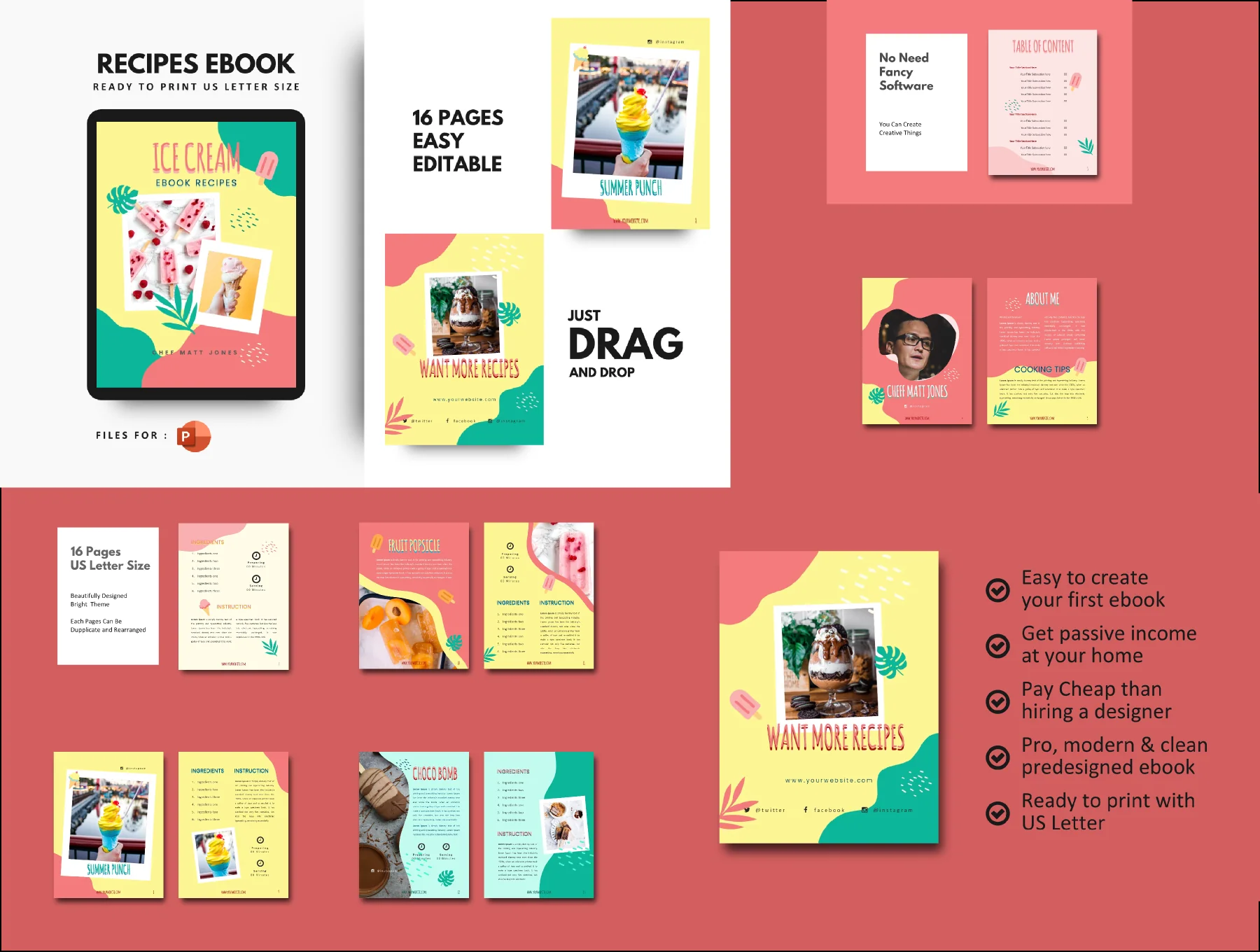 Bundle 32 eBooks PowerPoint Presentation Vertical 2