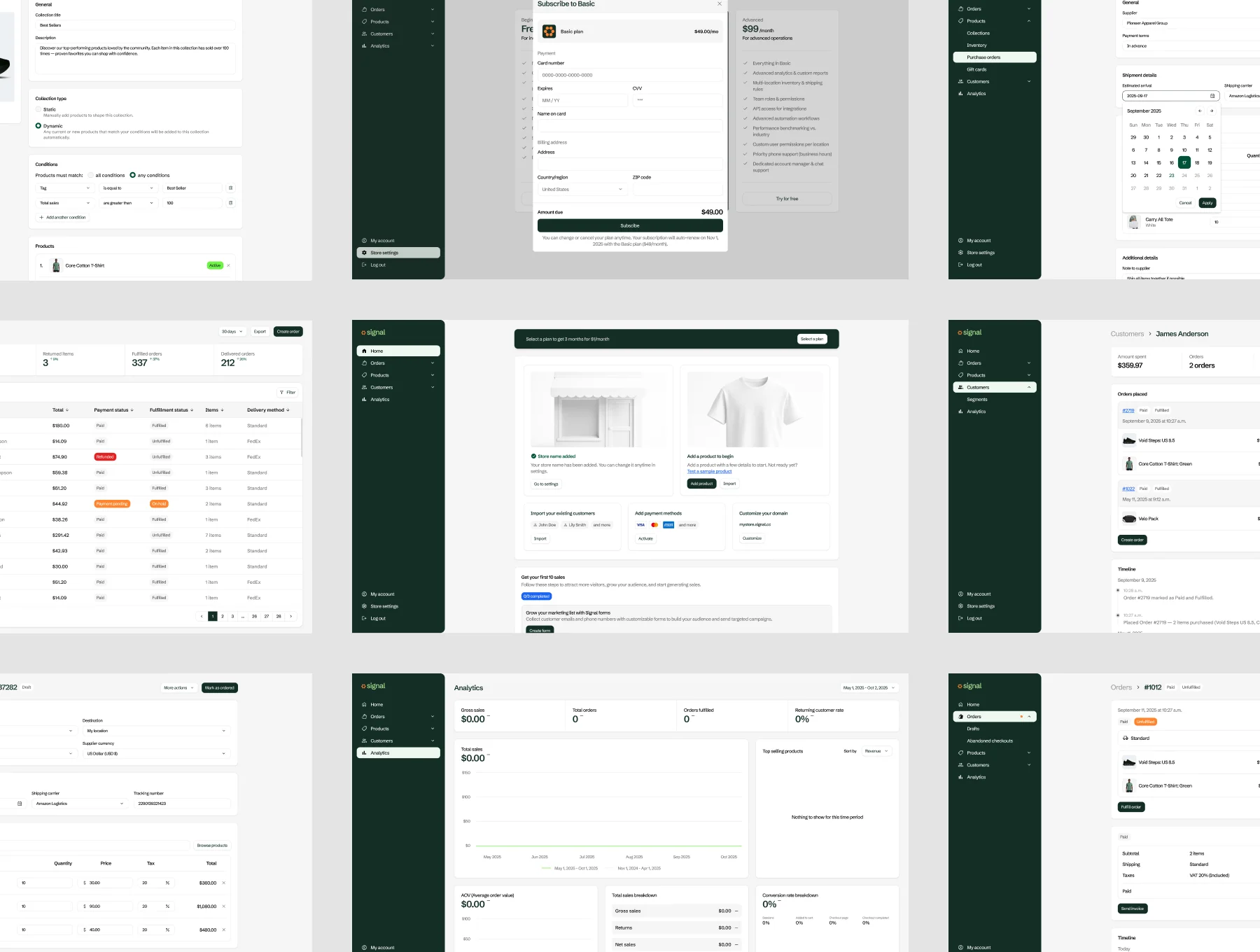 Bundle: Brand Guidelines & SaaS E-commerce Hub 400+ screens 2