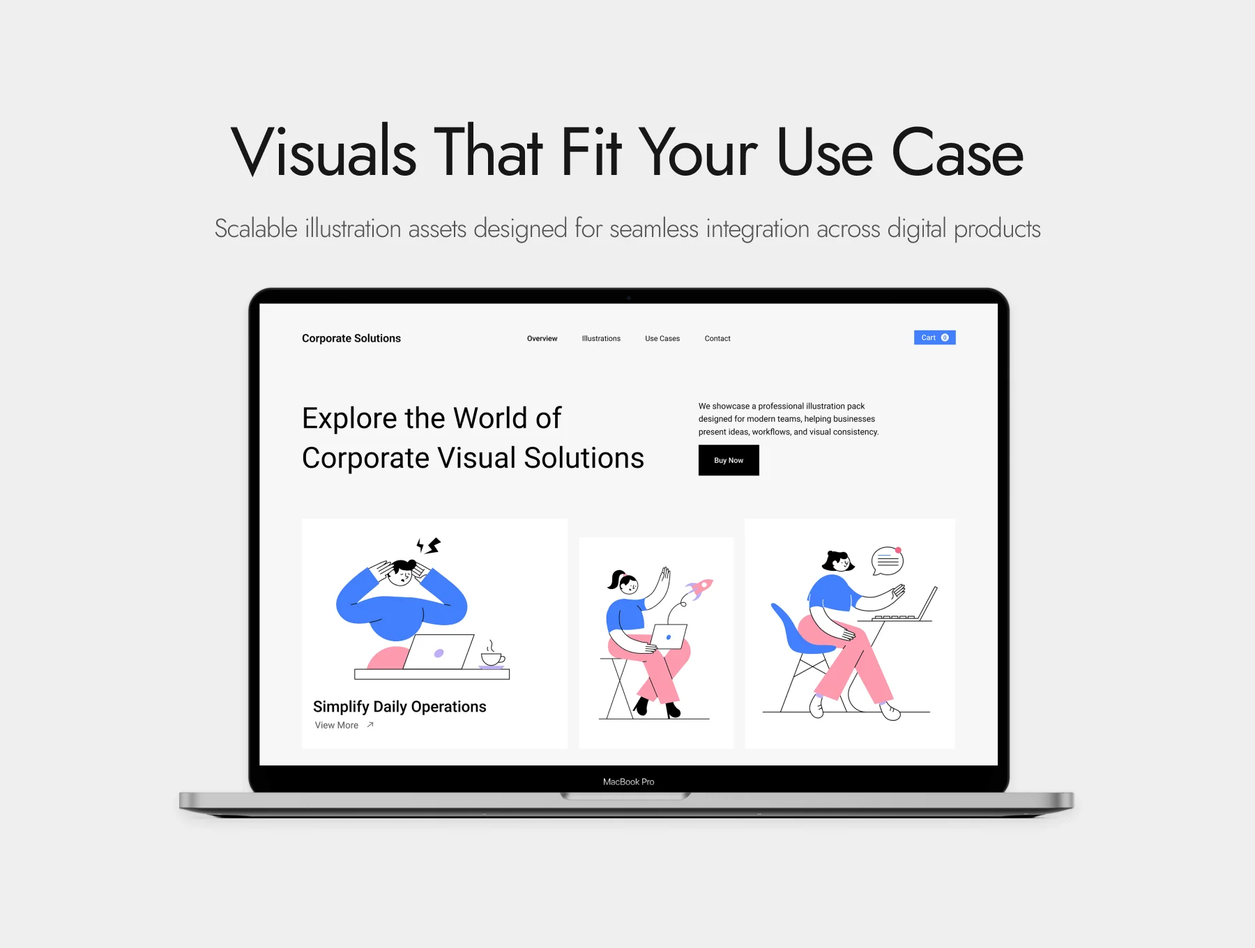 Bundle of Corporate Solutions Illustrations 4