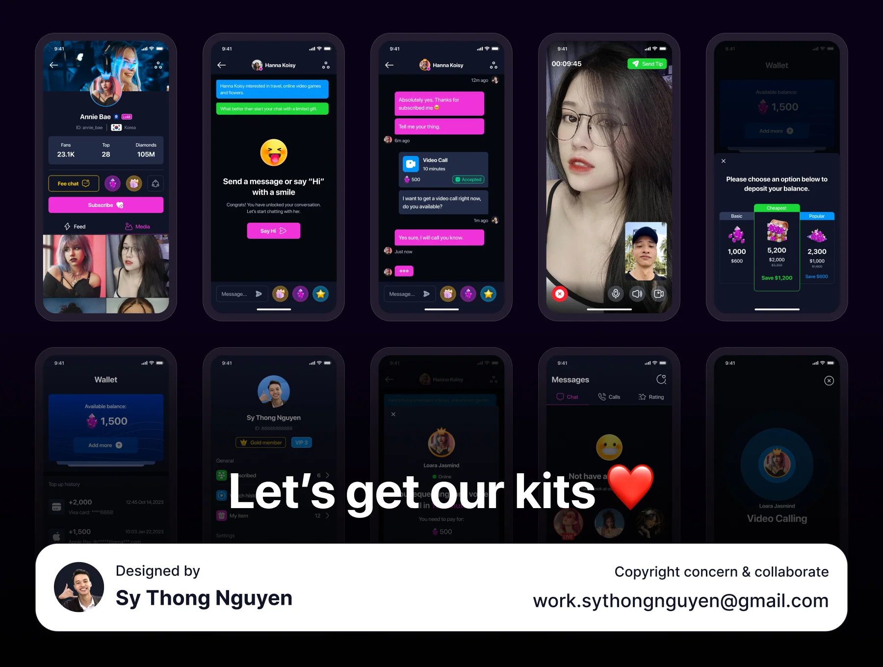 Bunny - Idol Video Streaming App UI Kit 6