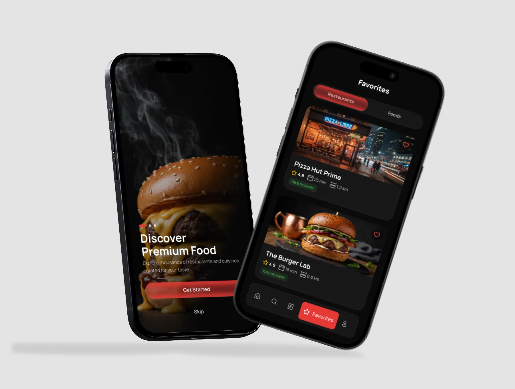 Bunzo — Fast Food Ordering App UI Kit 3