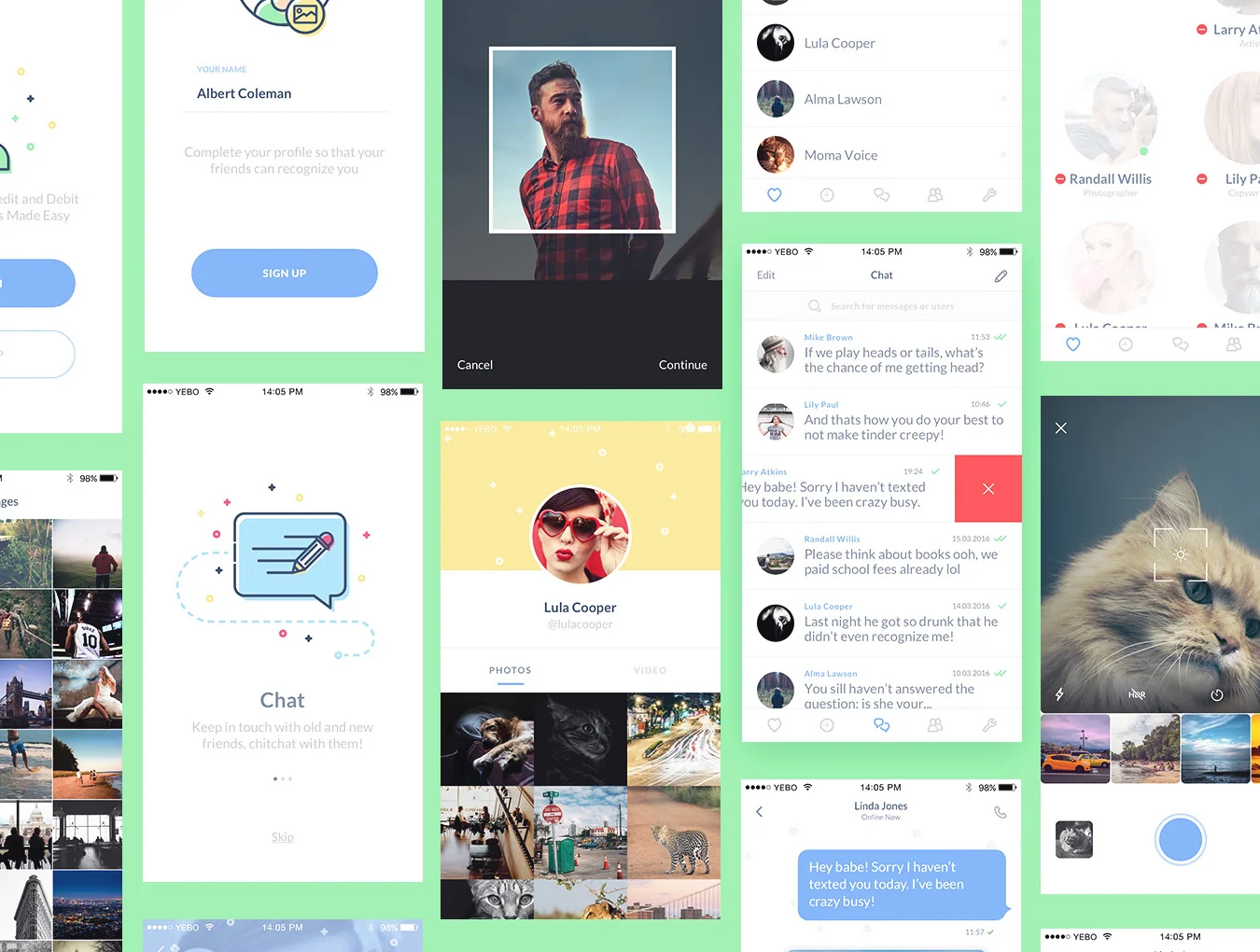 Burble Mobile UI Kit 6