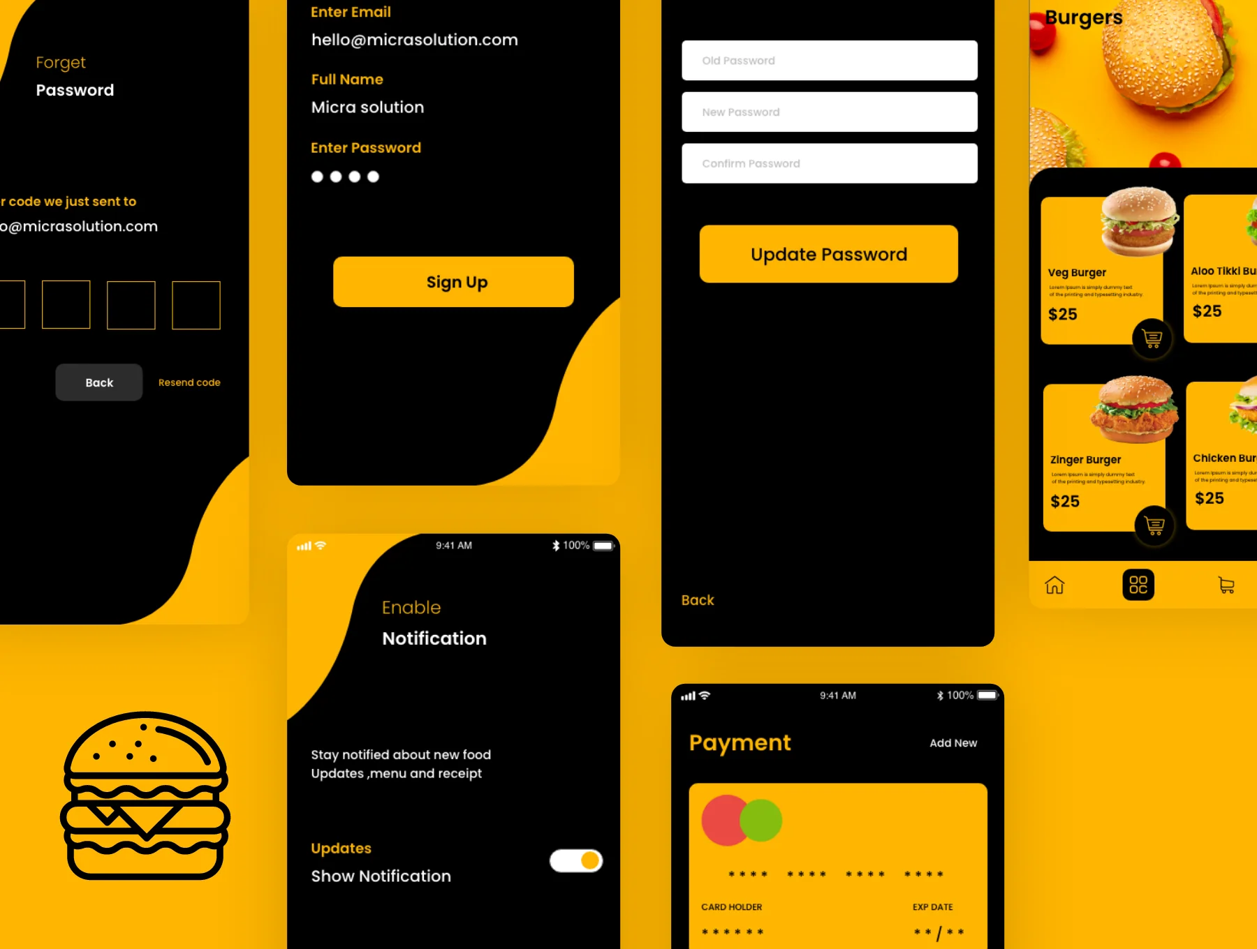 Burger App 6