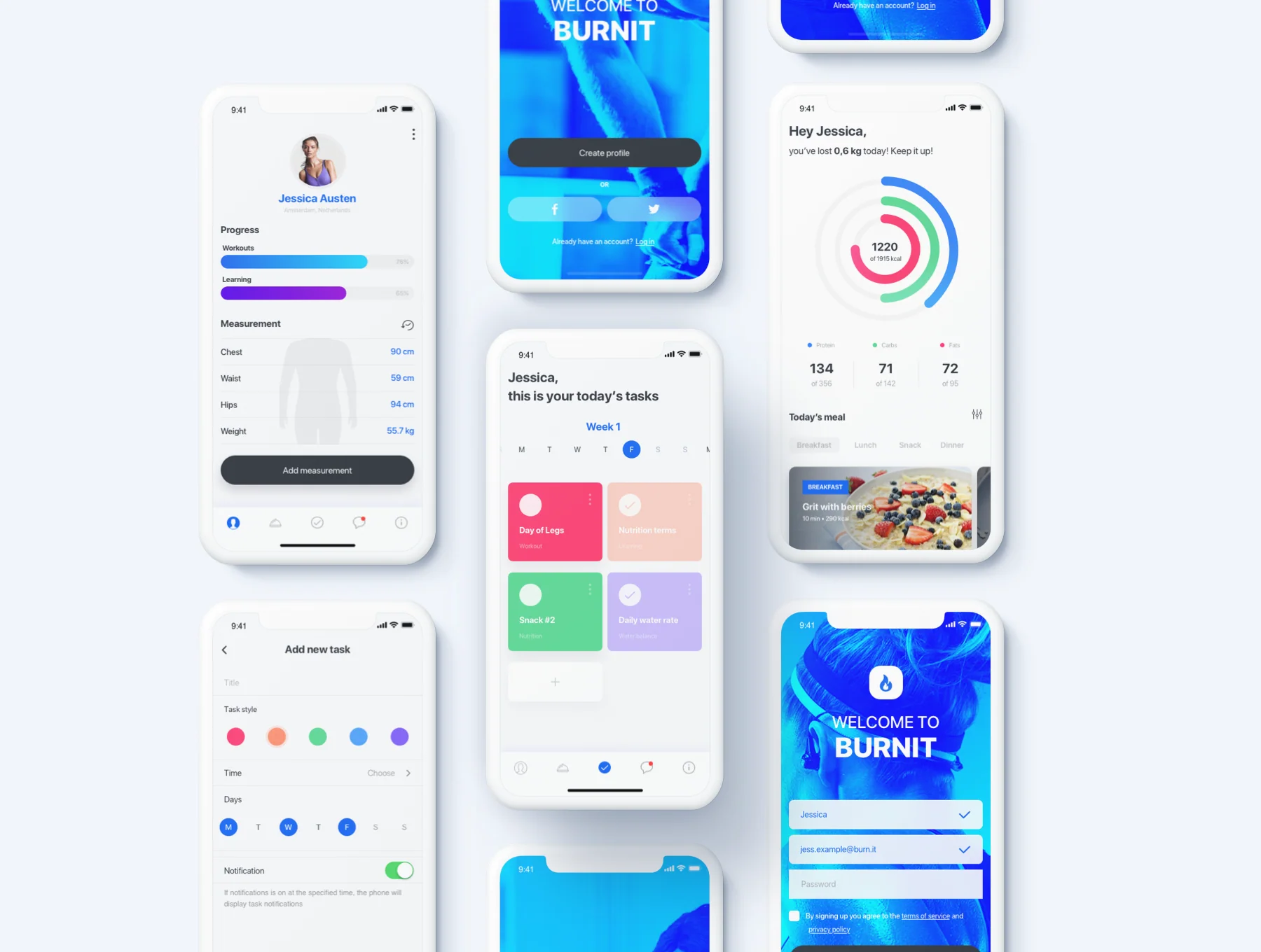 BURNIT UI Kit 4