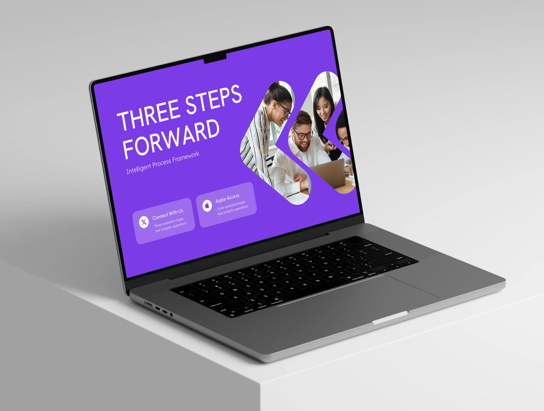 Business 3 Step Process PowerPoint 5