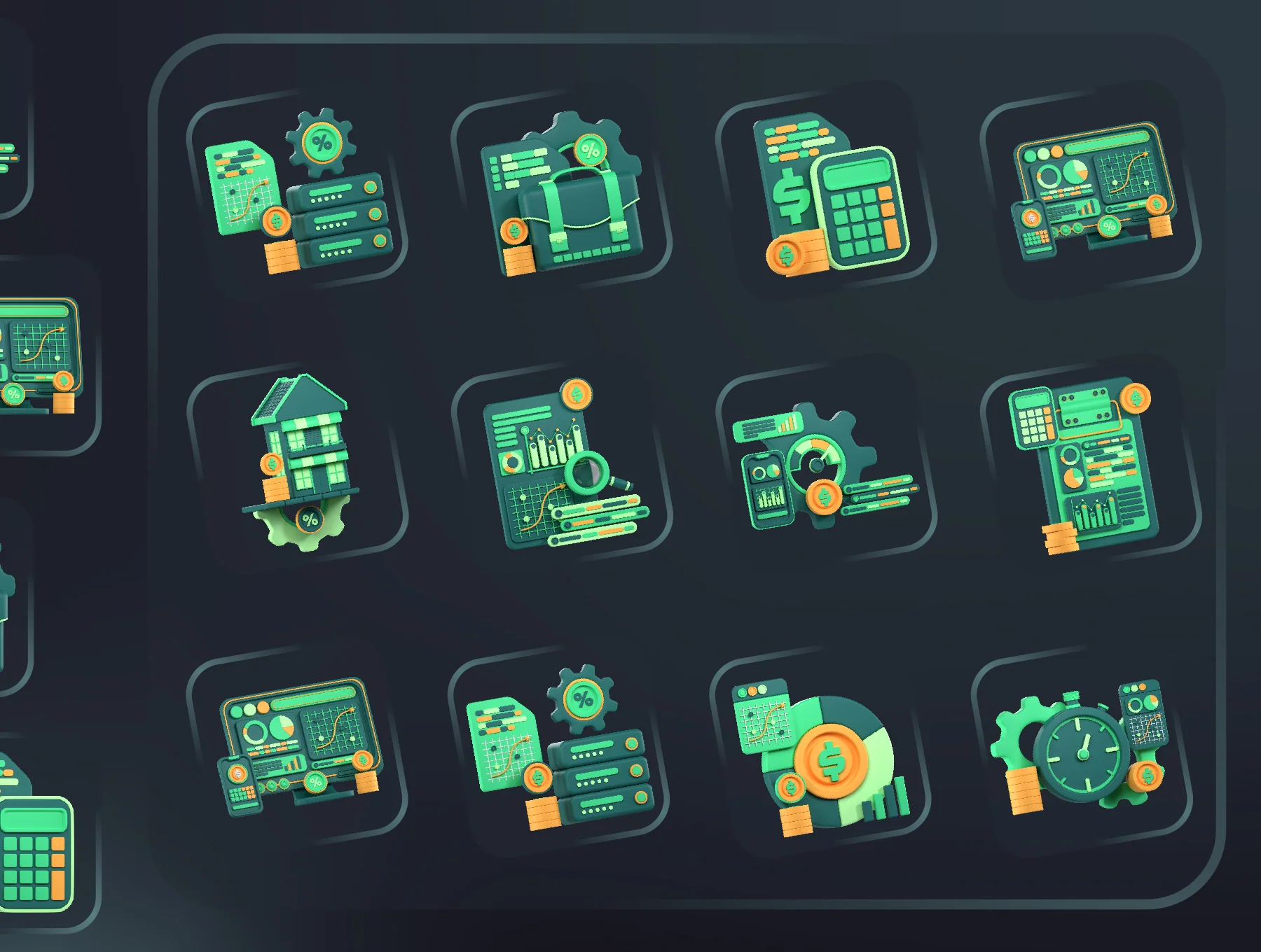 Business 3D Icon Packs 2