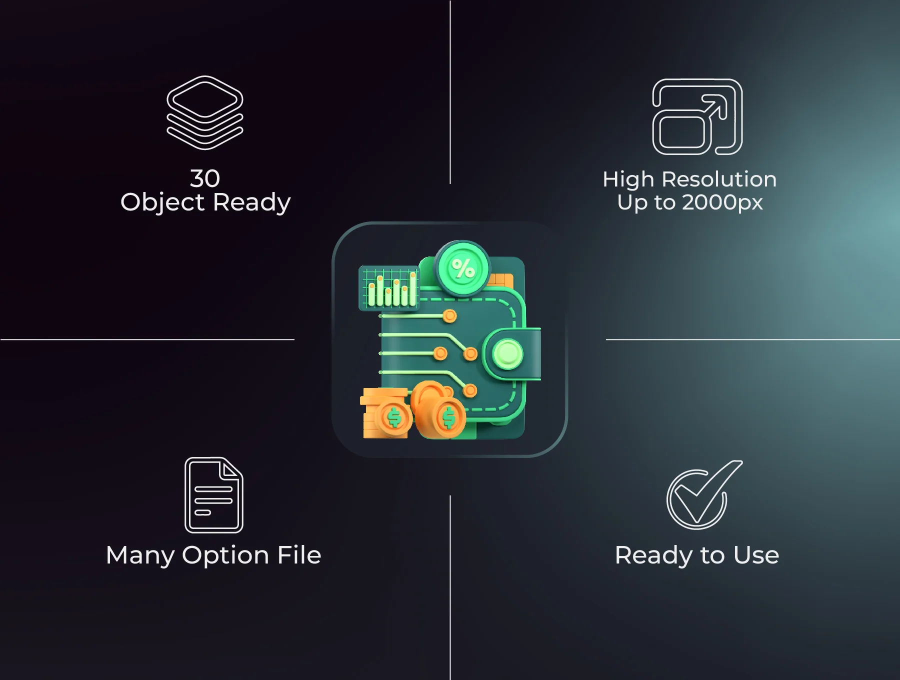 Business 3D Icon Packs 3