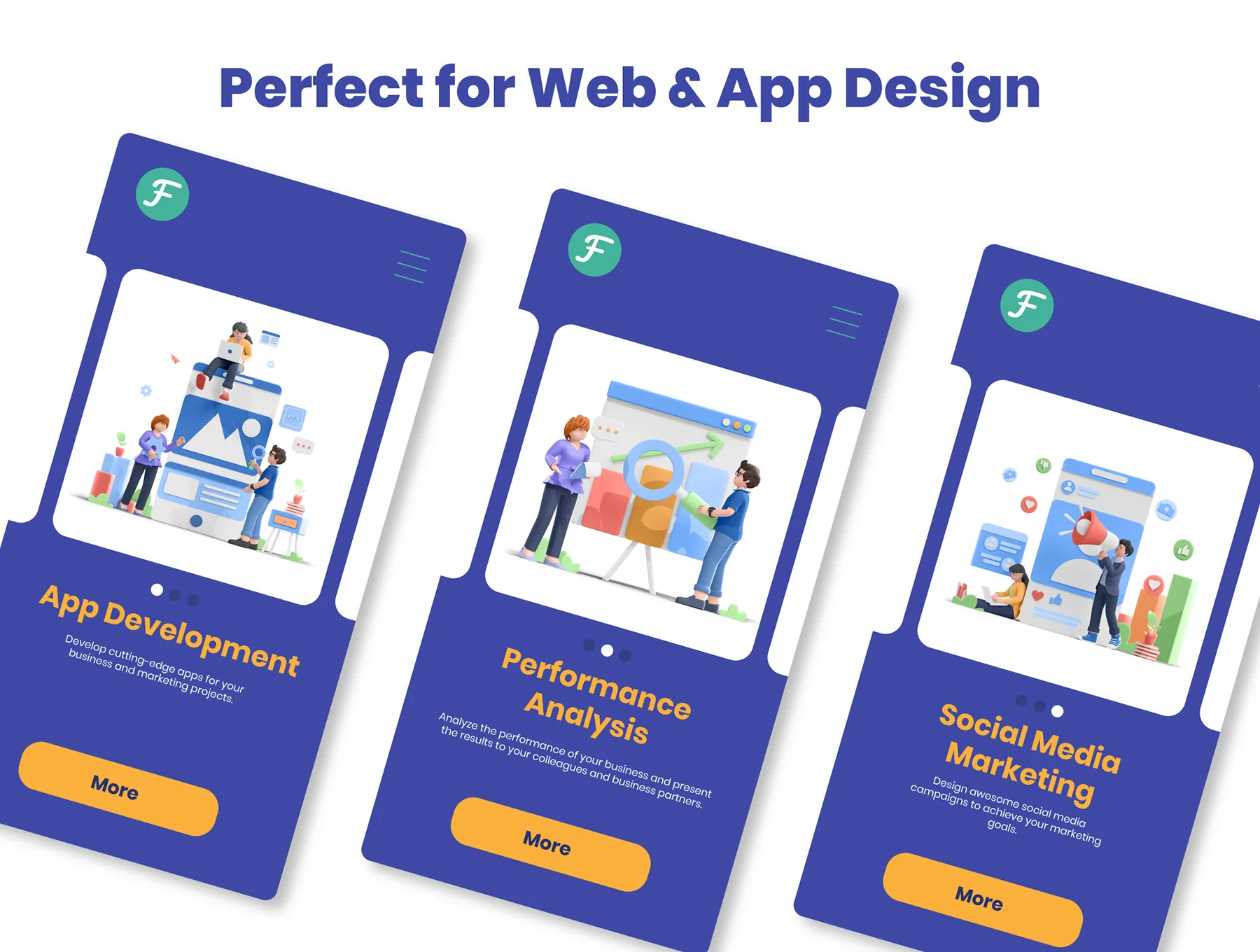 Business and Marketing 3D Illustration 7