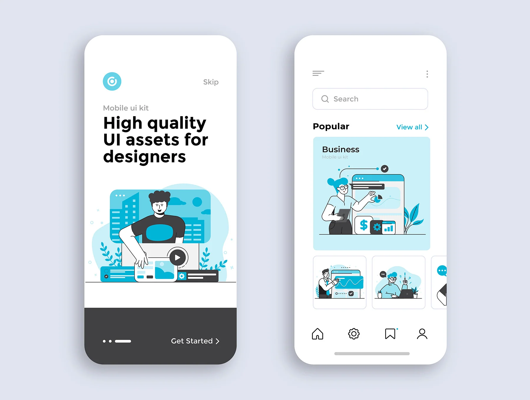 Business and Marketing illustrations set 6