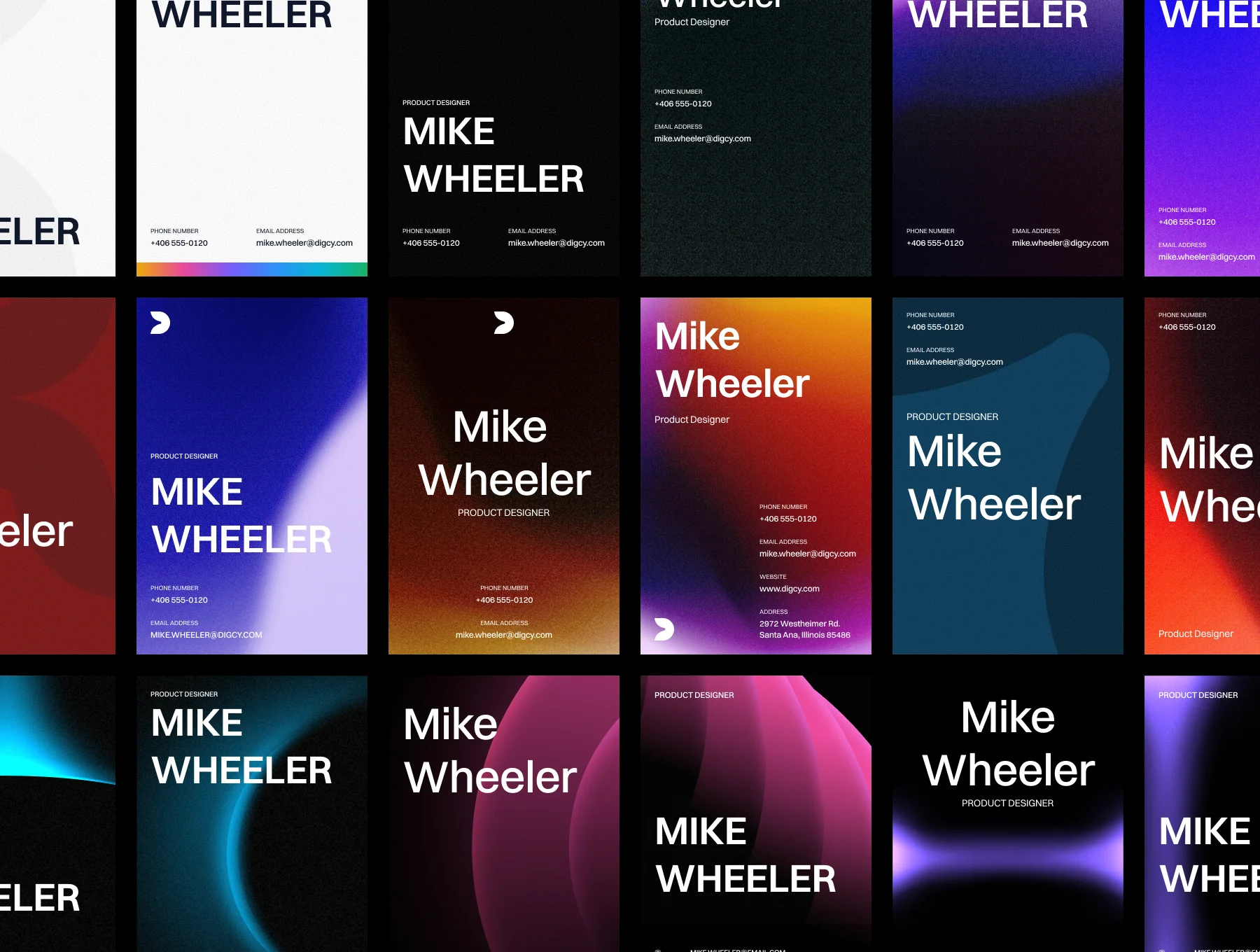 Business Cards Template Kit +100 2