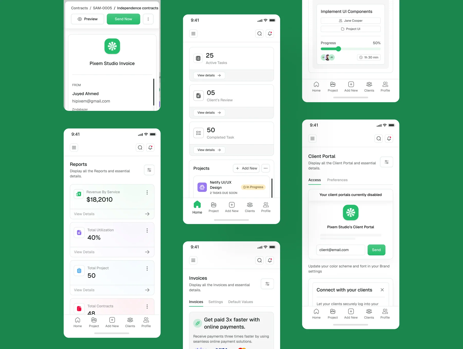 Cliensy - SaaS CRM Dashboard UI Kit 7