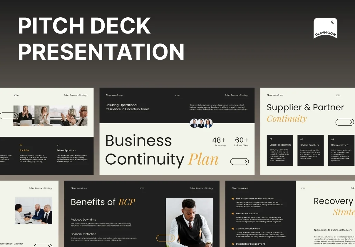 Business Continuity Strategy Deck