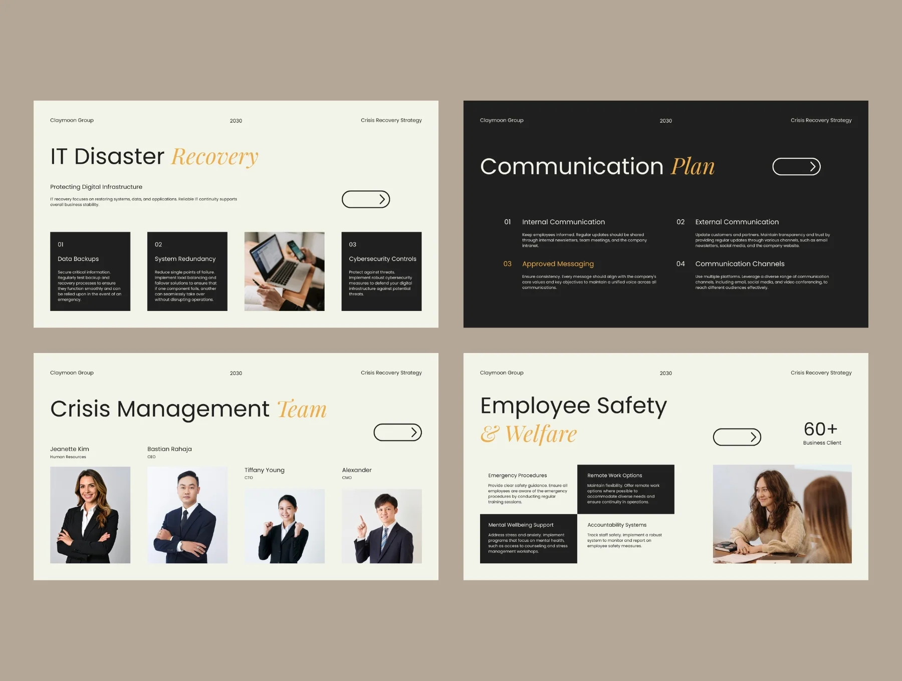 Business Continuity Strategy Deck 3