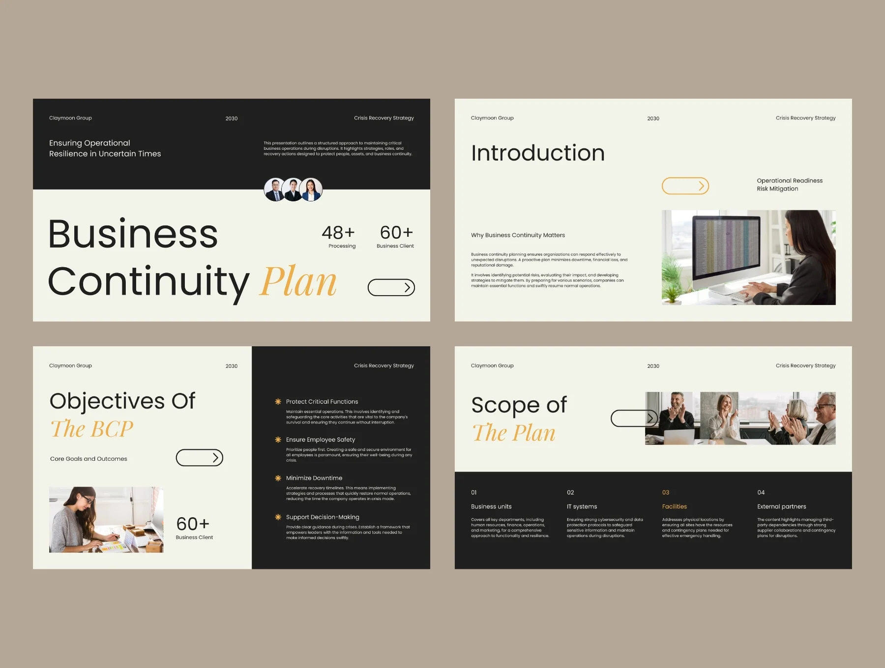 Business Continuity Strategy Deck 6