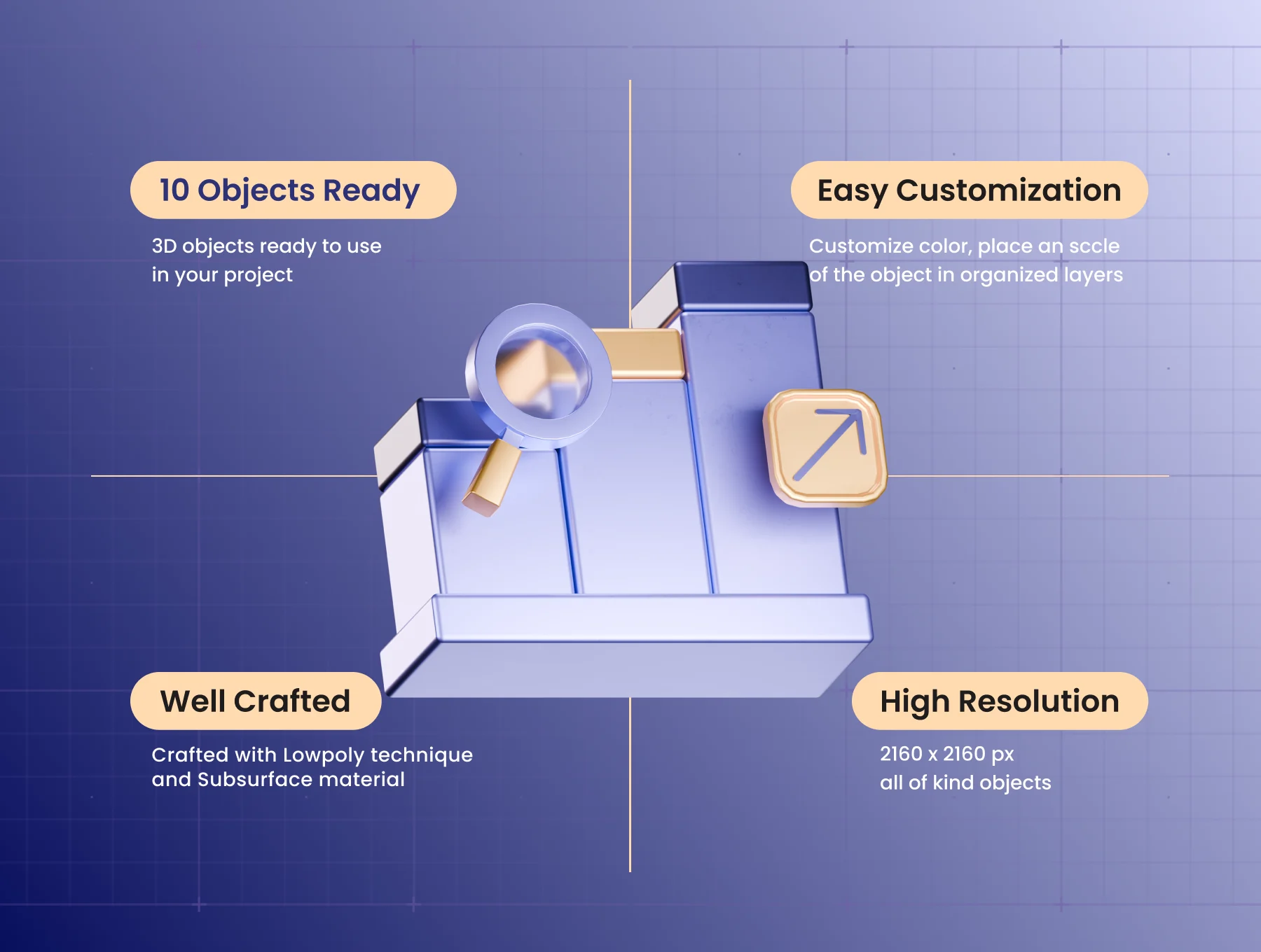 Business Dashboard 3D Icon 2