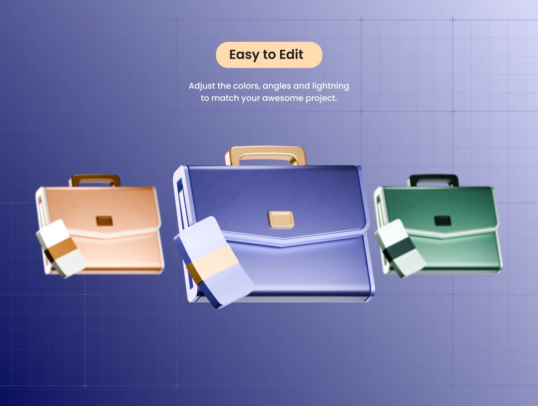 Business Dashboard 3D Icon 3