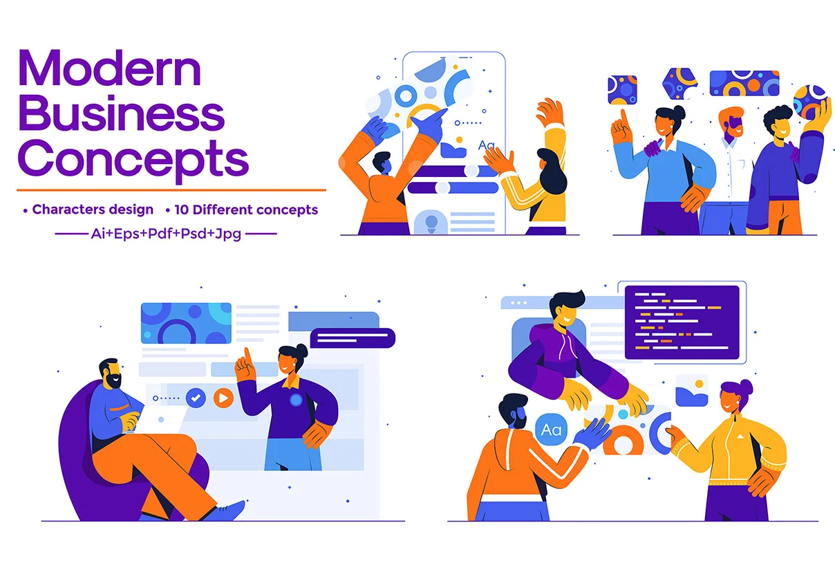 Business Design Concepts on various topics