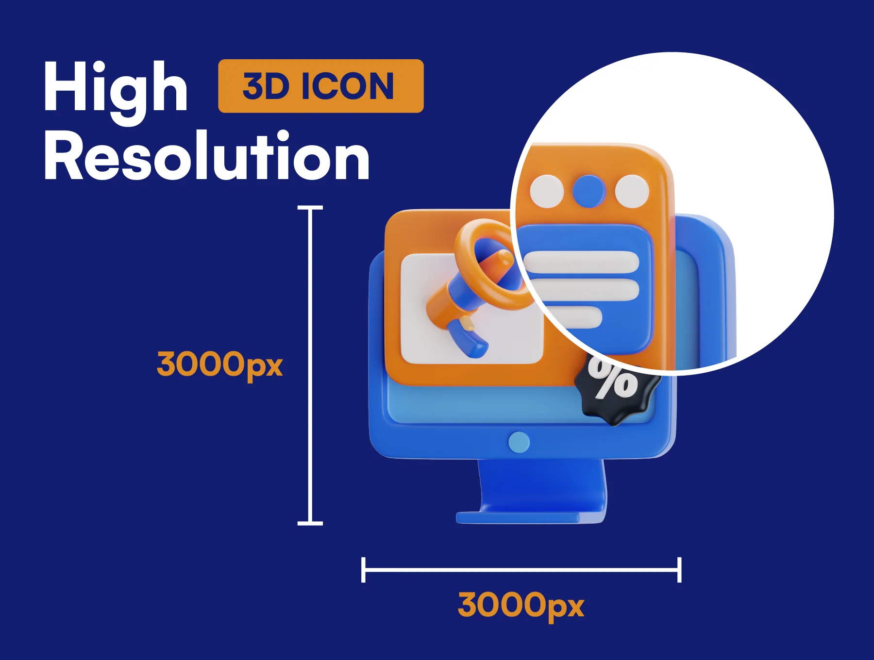 Business Essentials 3D Icon Set 2