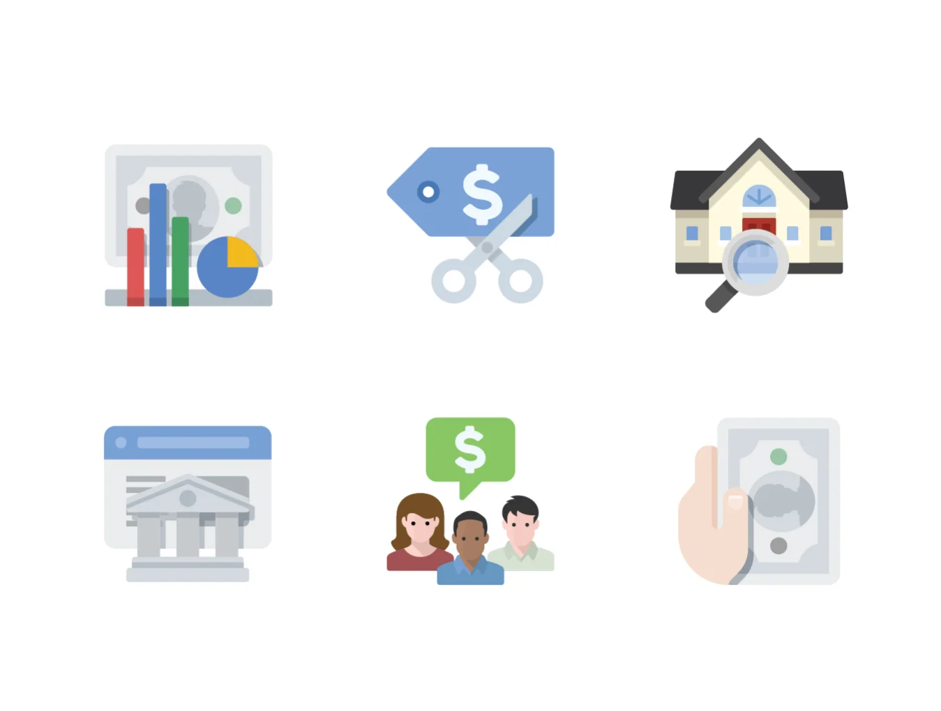 Business & Finance Flat Icons 2 2