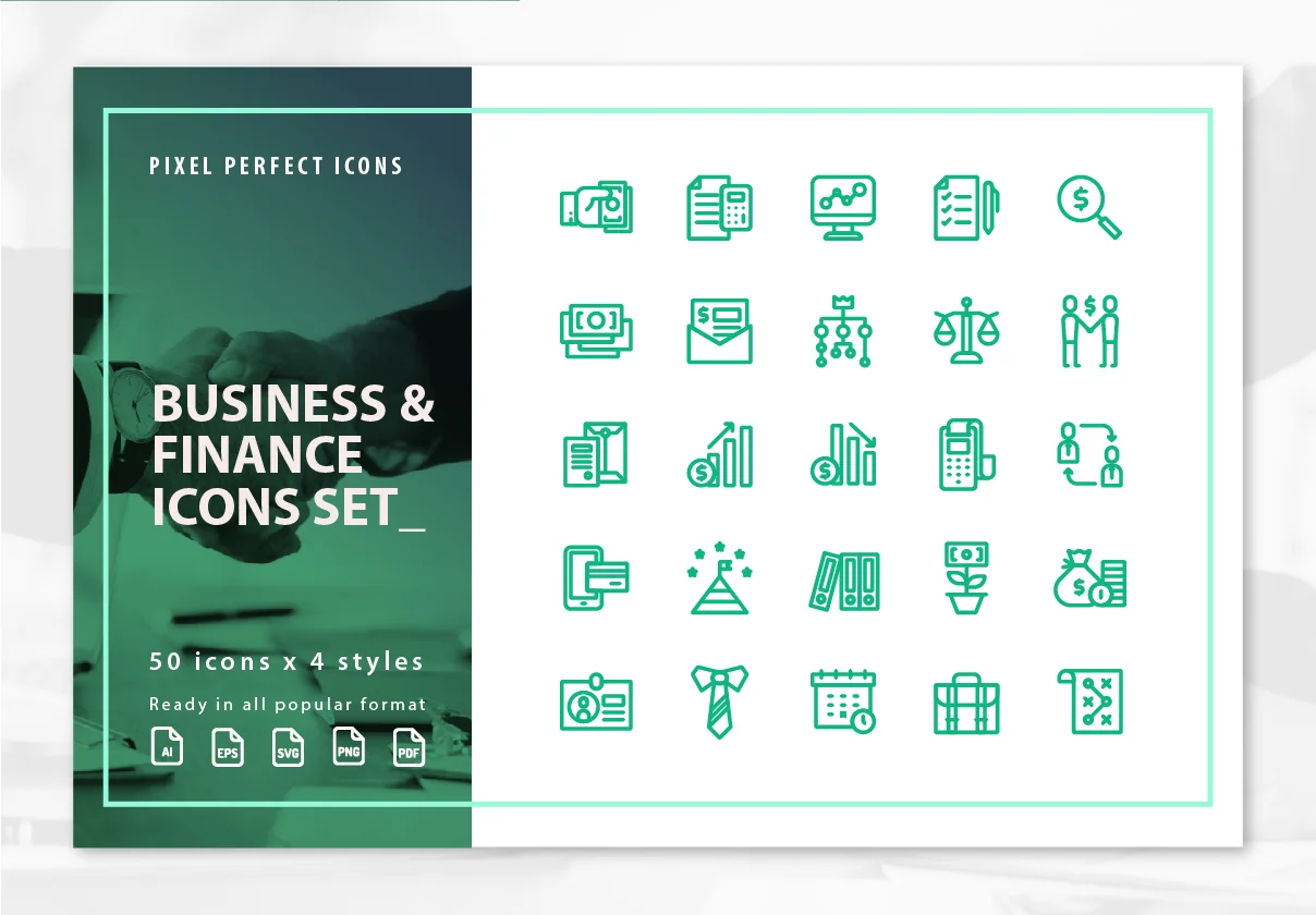300 Business & Finance Icons