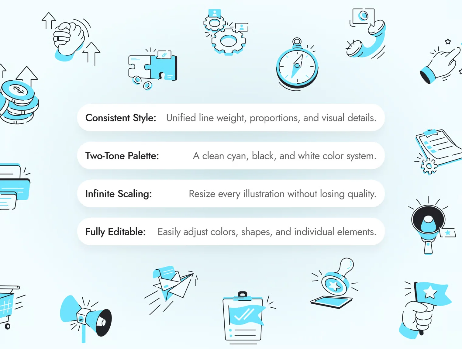 Business Flow Illustrations 2